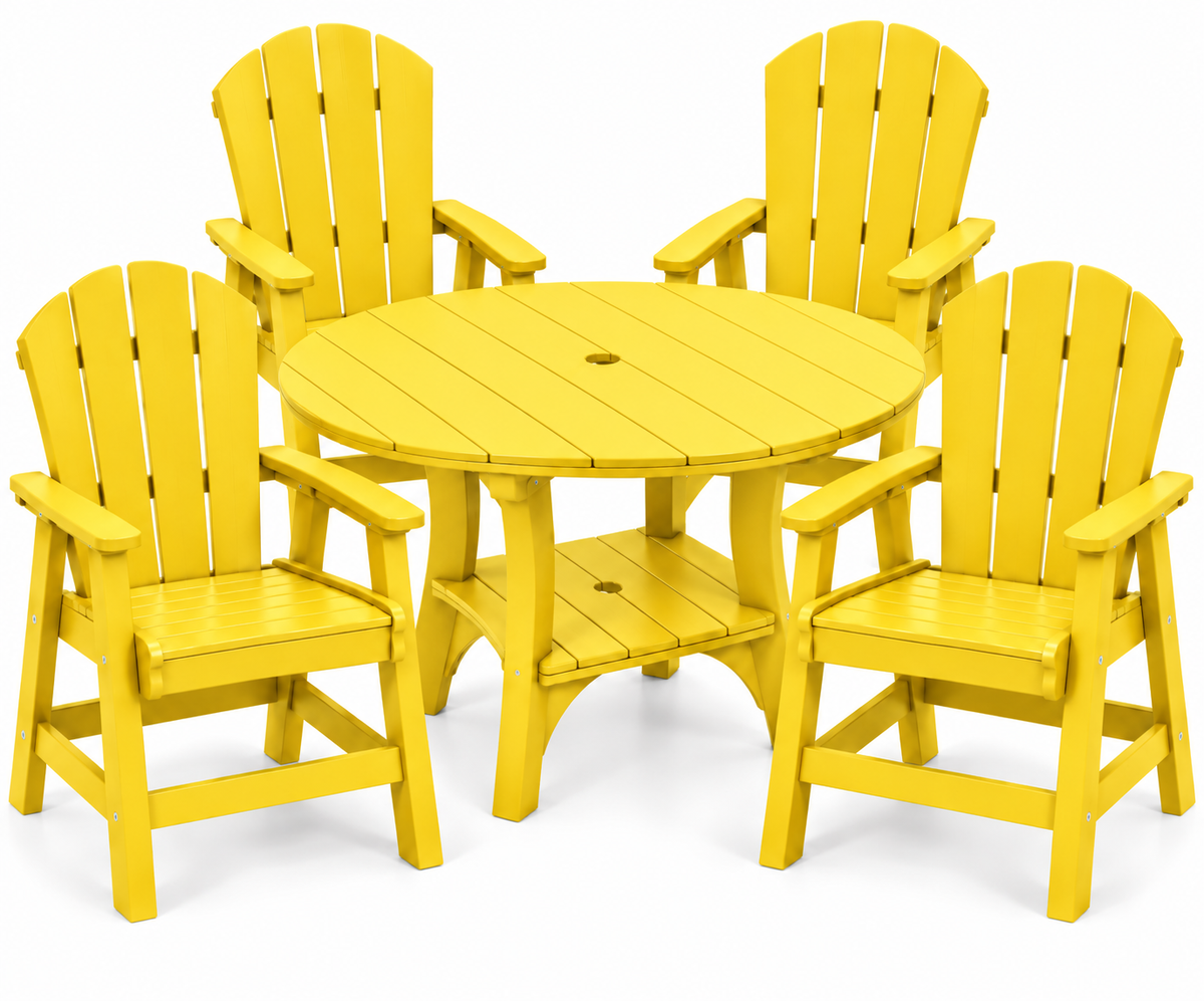 5-Piece Haven 43" Round Dining Set