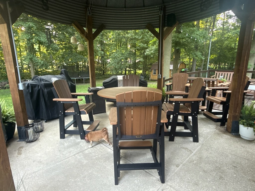 5-Piece Plantation Dining Table Set