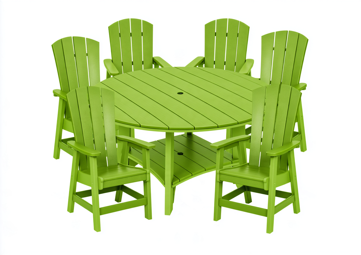 7-Piece Haven 60" Round Dining Set
