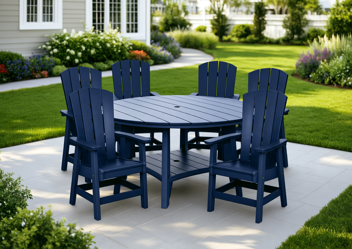 7-Piece Haven 60" Round Dining Set