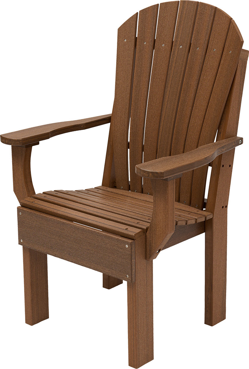7-Piece Farmhouse Adirondack Dining Table Set