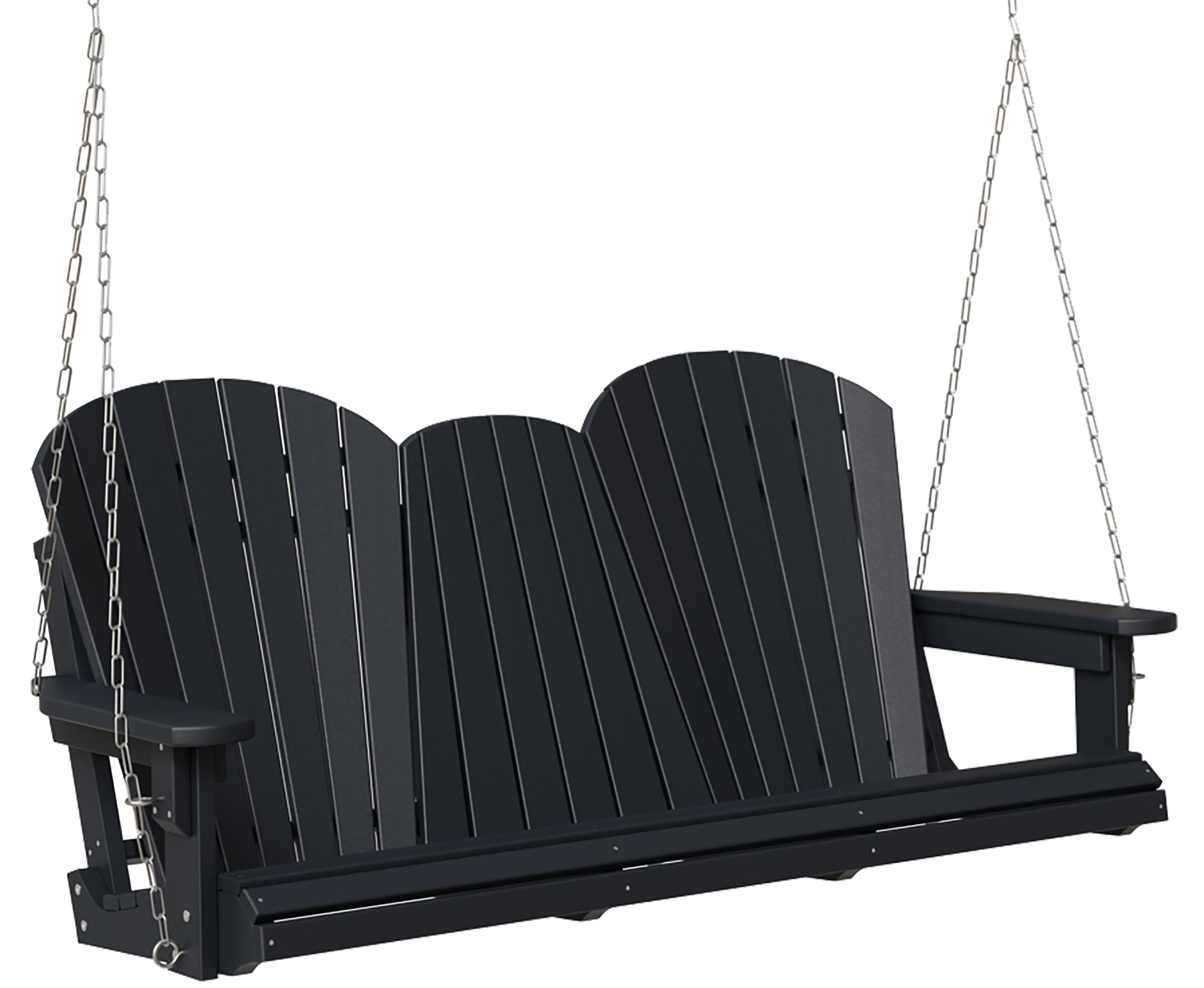 5'ft Porch Swing With Flip Down Tray & Arbor - New