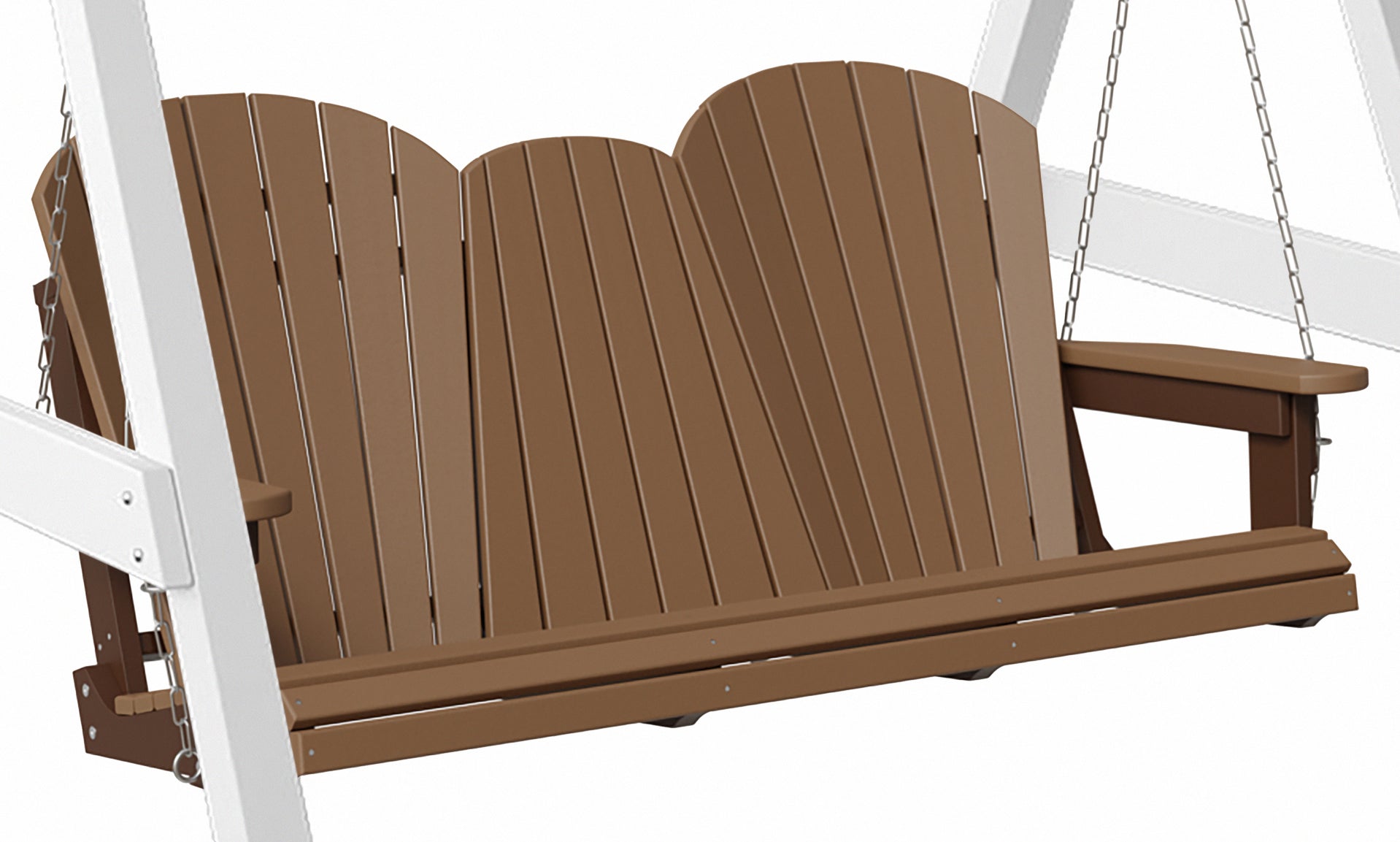 5'ft Porch Swing With Flip Down Tray - New