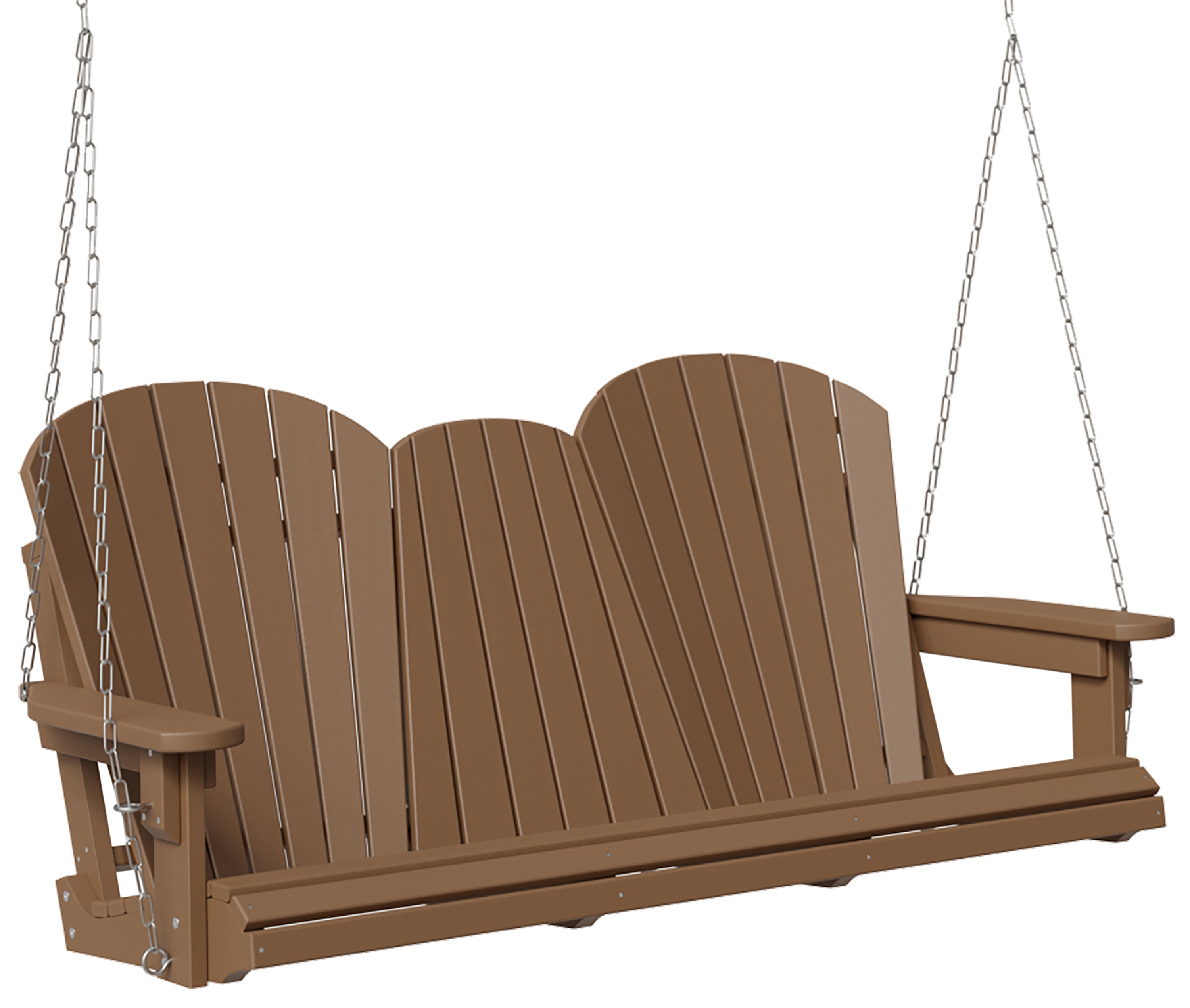 5'ft Porch Swing With Flip Down Tray & Arbor - New