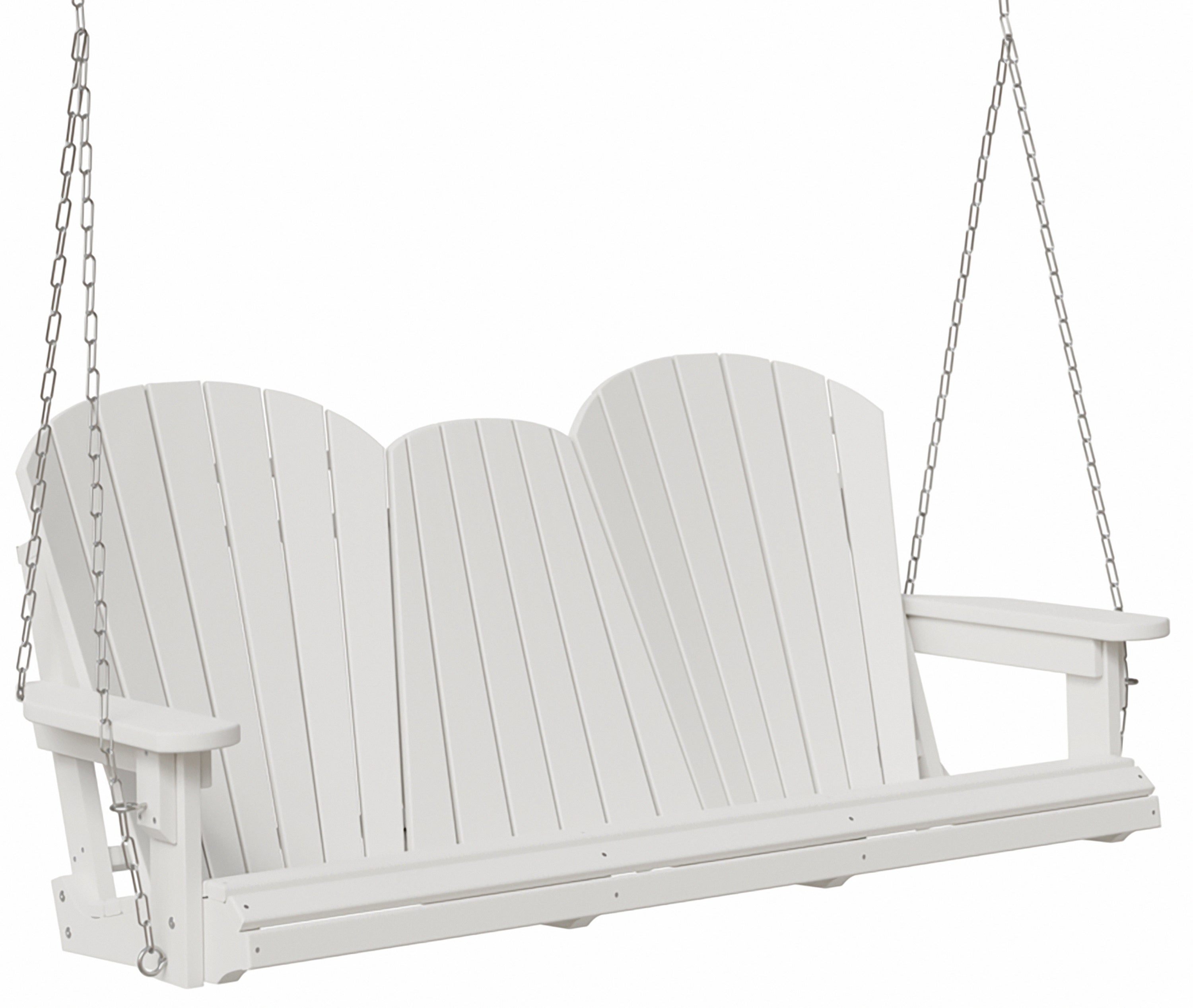 5'ft Porch Swing With Flip Down Tray & Arbor - New