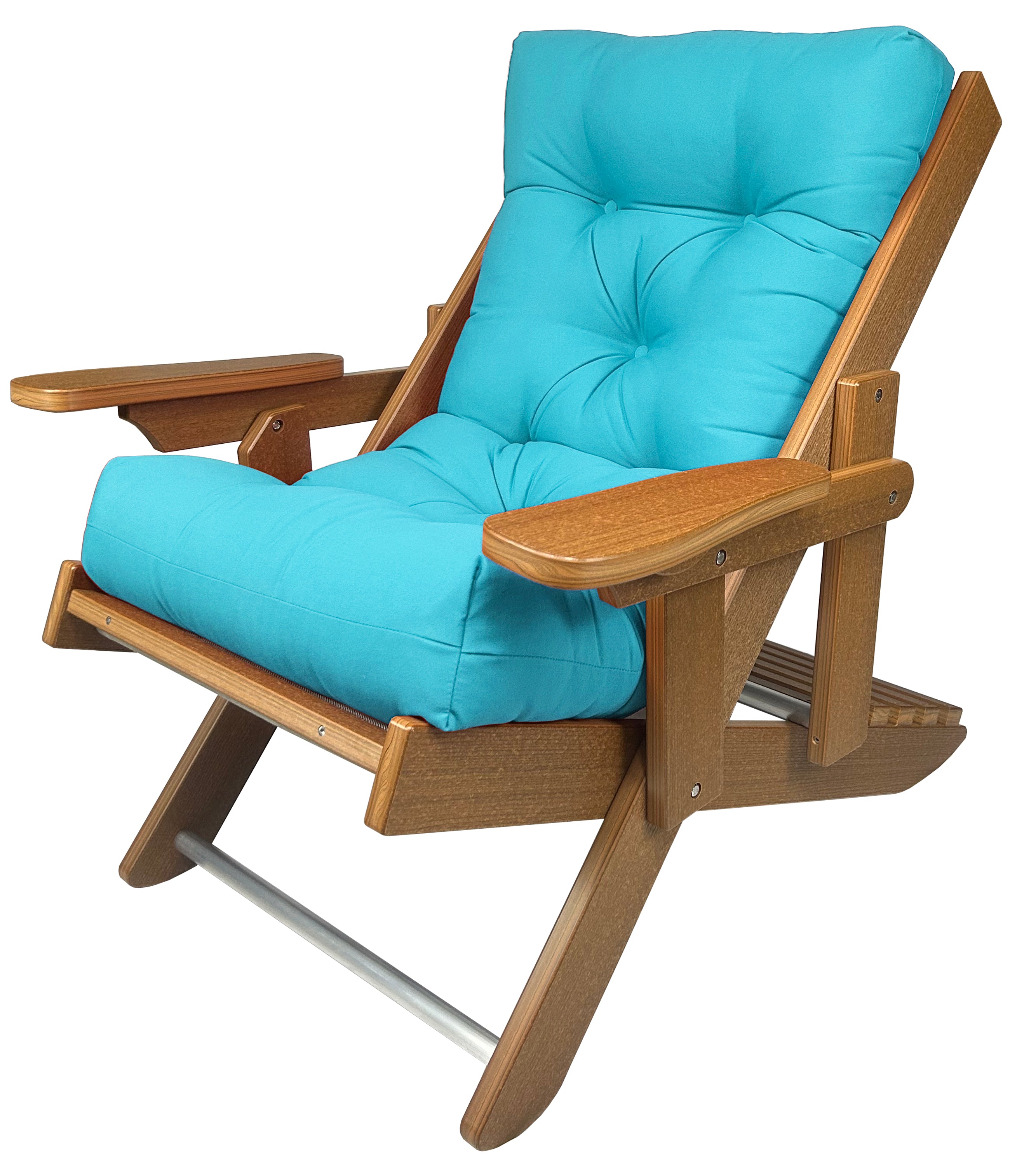 Original Cloud Comfort Folding & Reclining Chair (Wood Grain Texture)