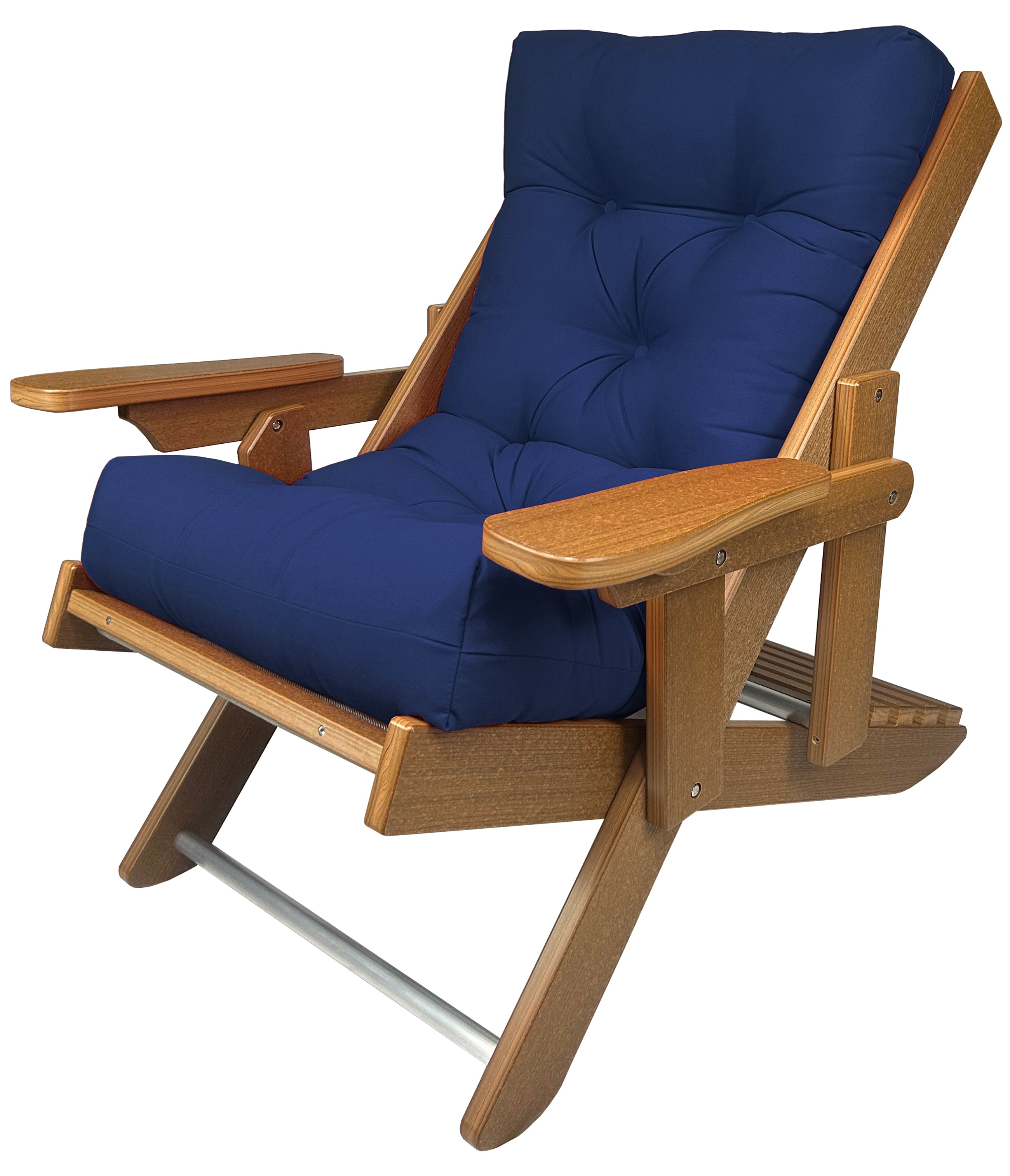 Original Cloud Comfort Folding & Reclining Chair (Wood Grain Texture)