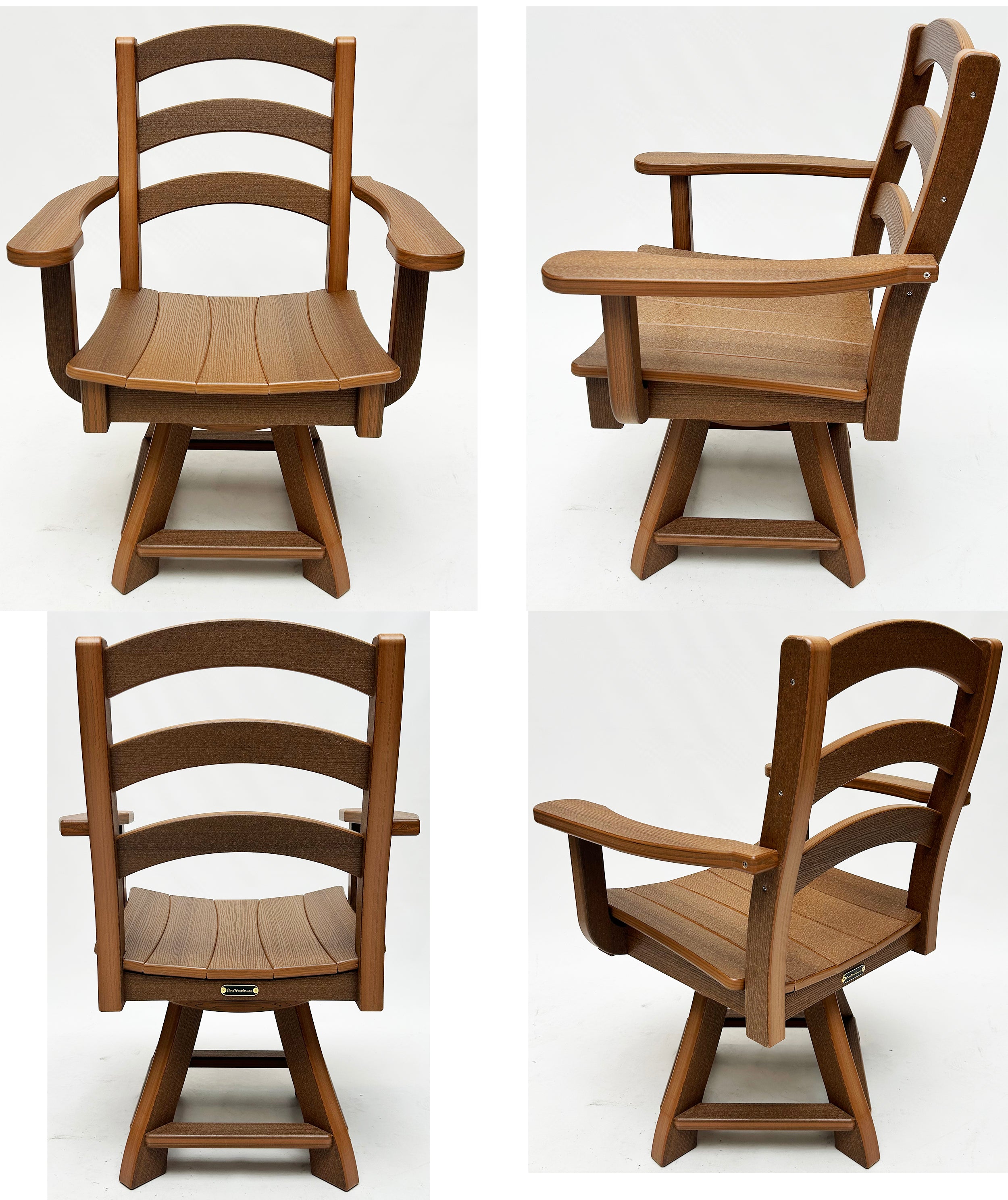9-Piece Gardenia Dining Set With Two Swivel Chairs