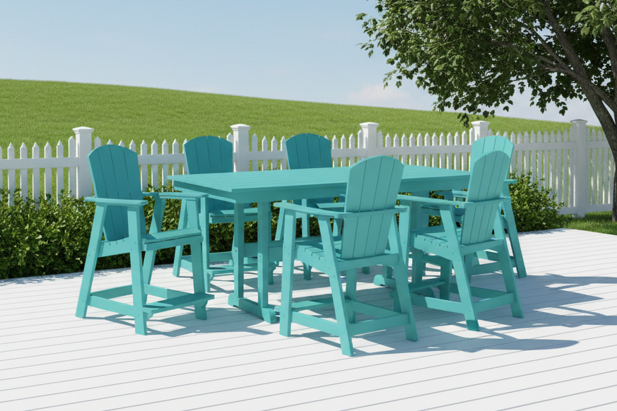 7-Piece Maybeck Adirondack Counter Set