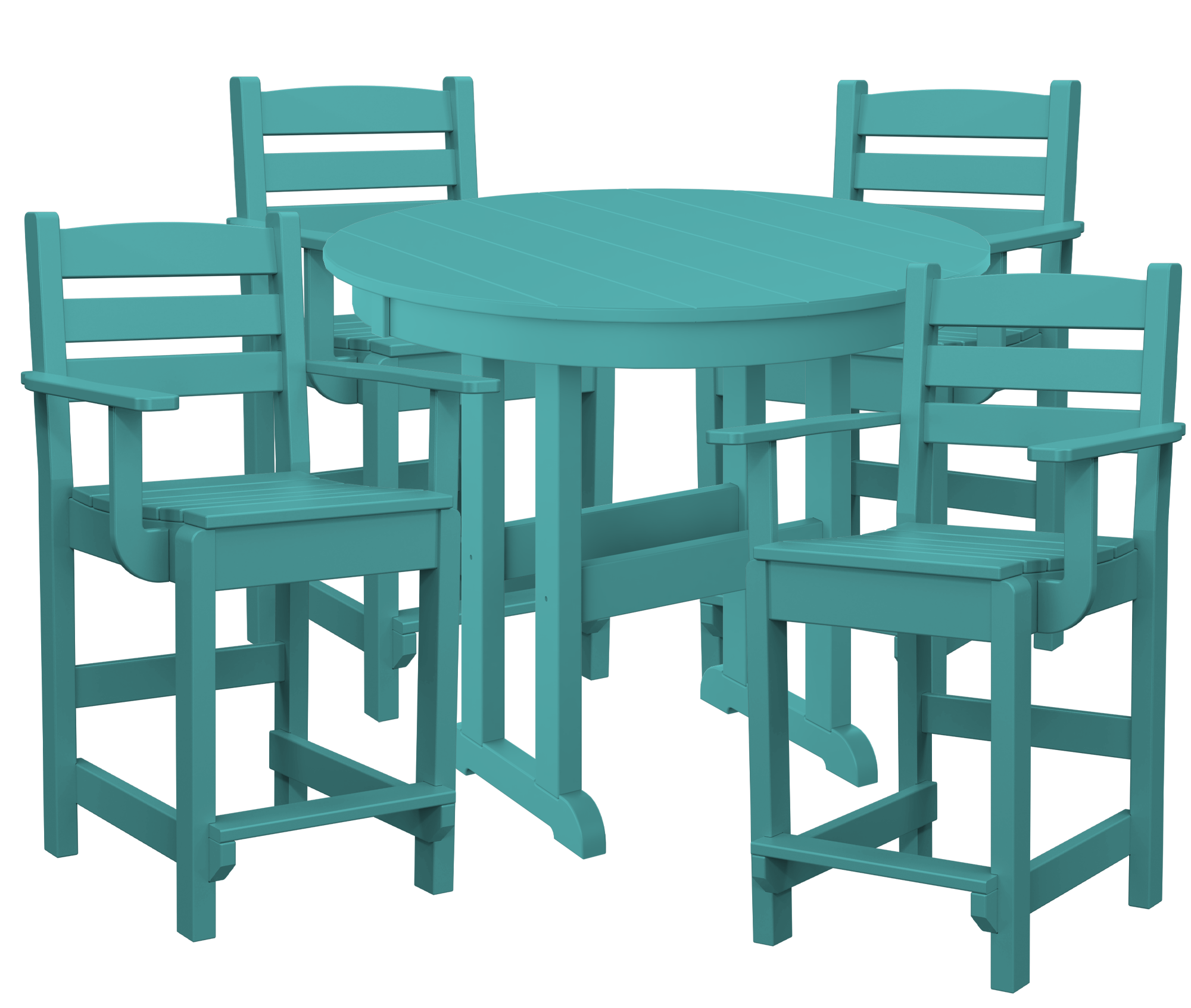 DURAWEATHER POLY® 5-Piece Farmhouse Counter Set