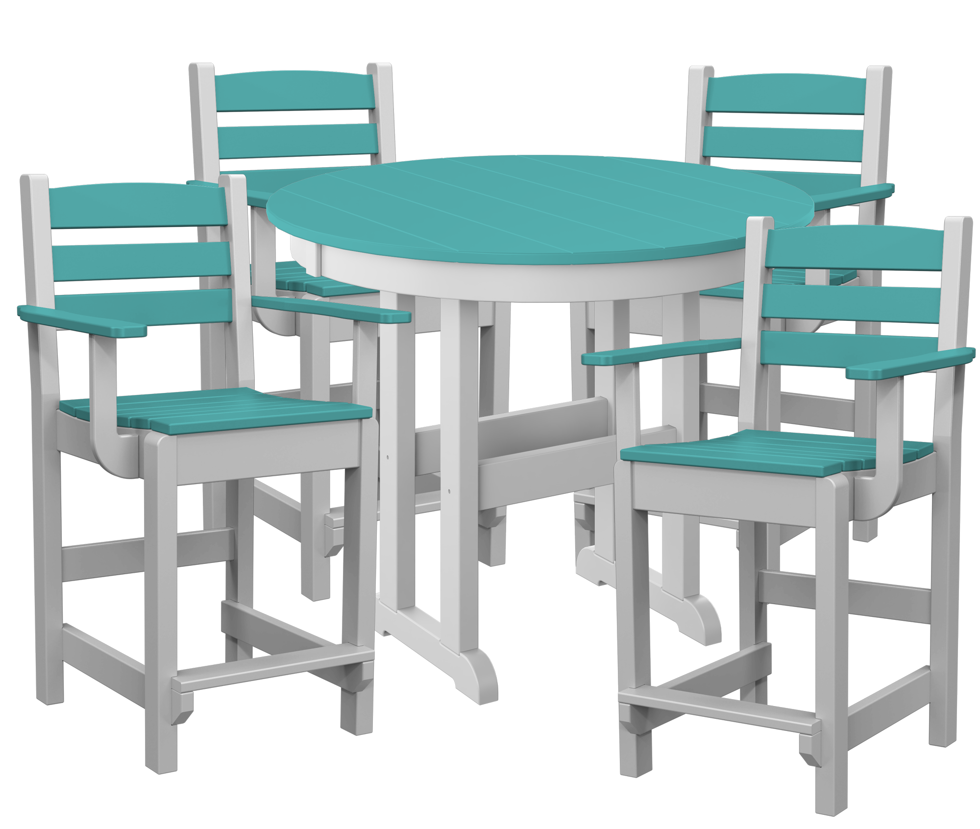 DURAWEATHER POLY® 5-Piece Farmhouse Counter Set