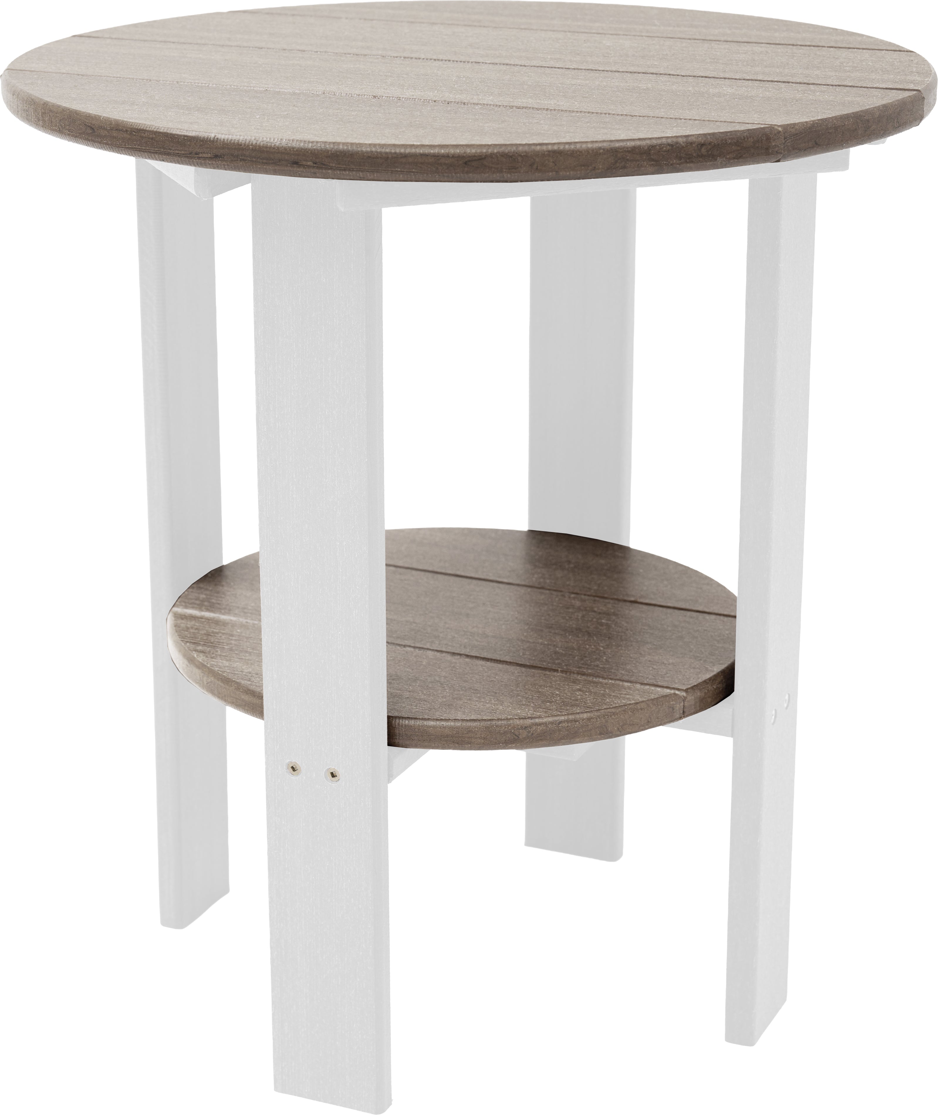 Side Table 18" Round Two Tier