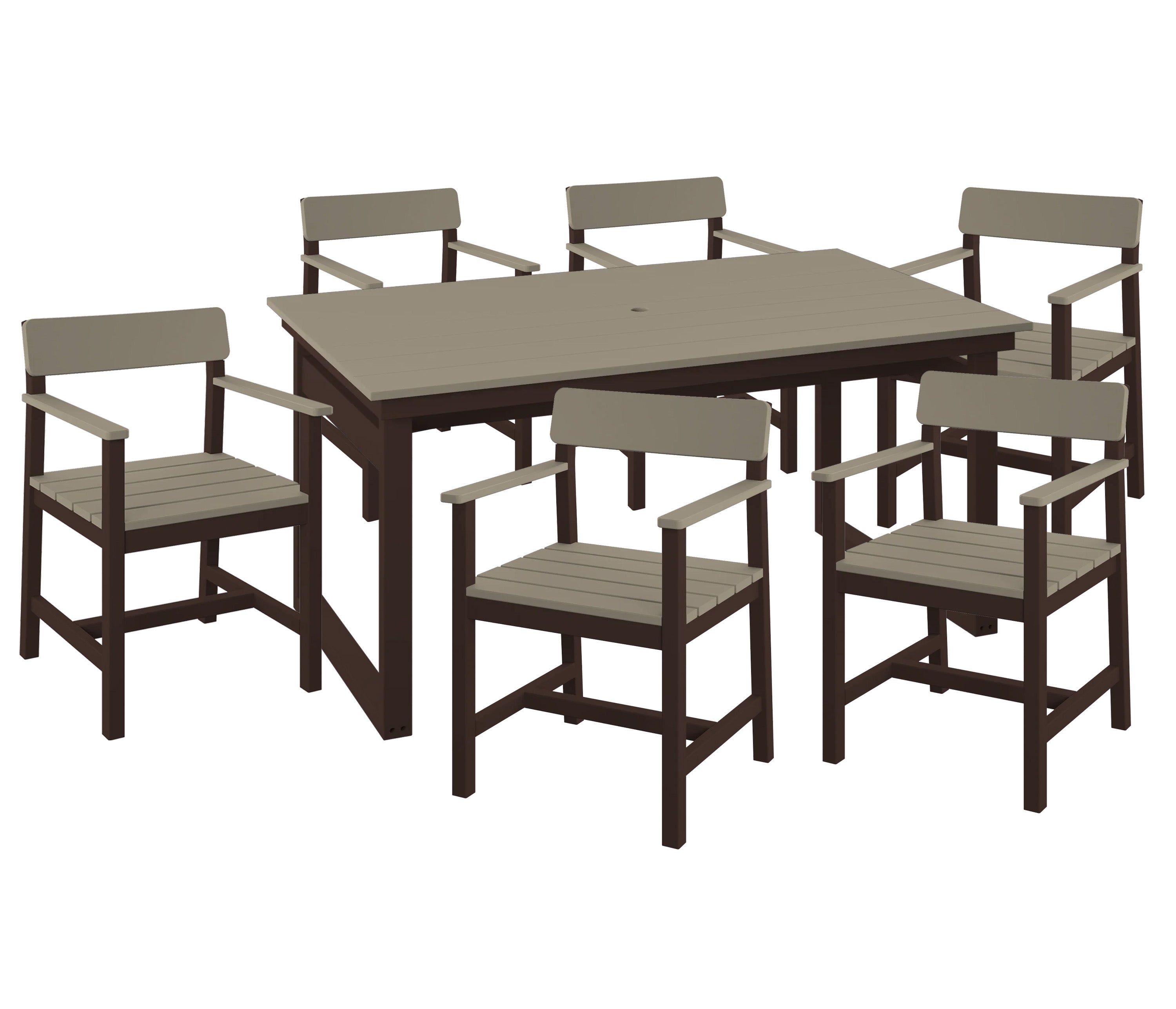 7-Piece Beverly Dining Table Set