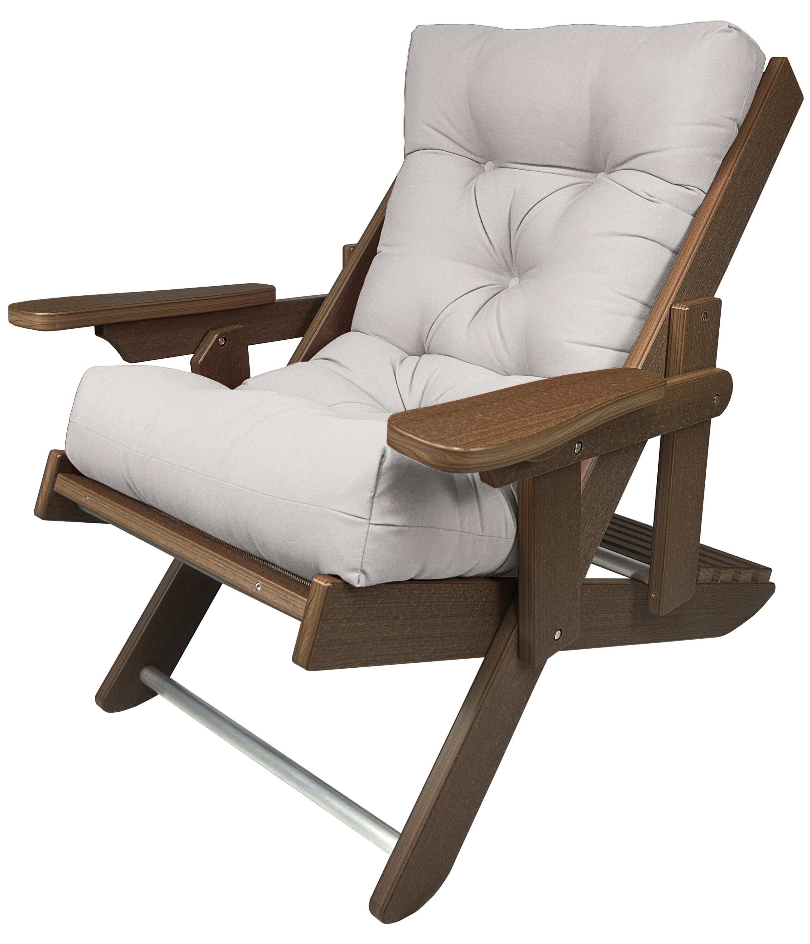 Original Cloud Comfort Folding & Reclining Chair (Wood Grain Texture)