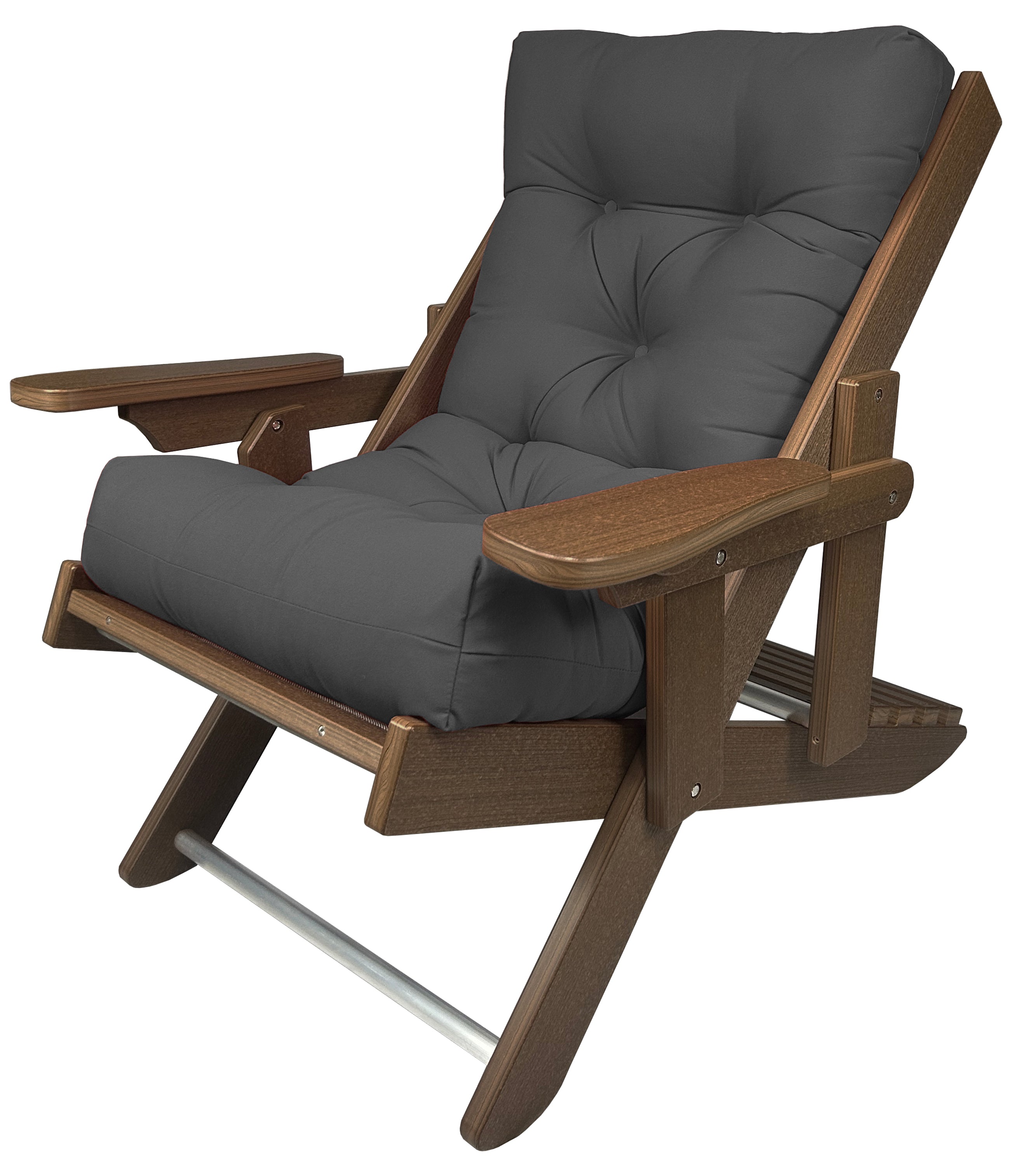 Original Cloud Comfort Folding & Reclining Chair (Wood Grain Texture)