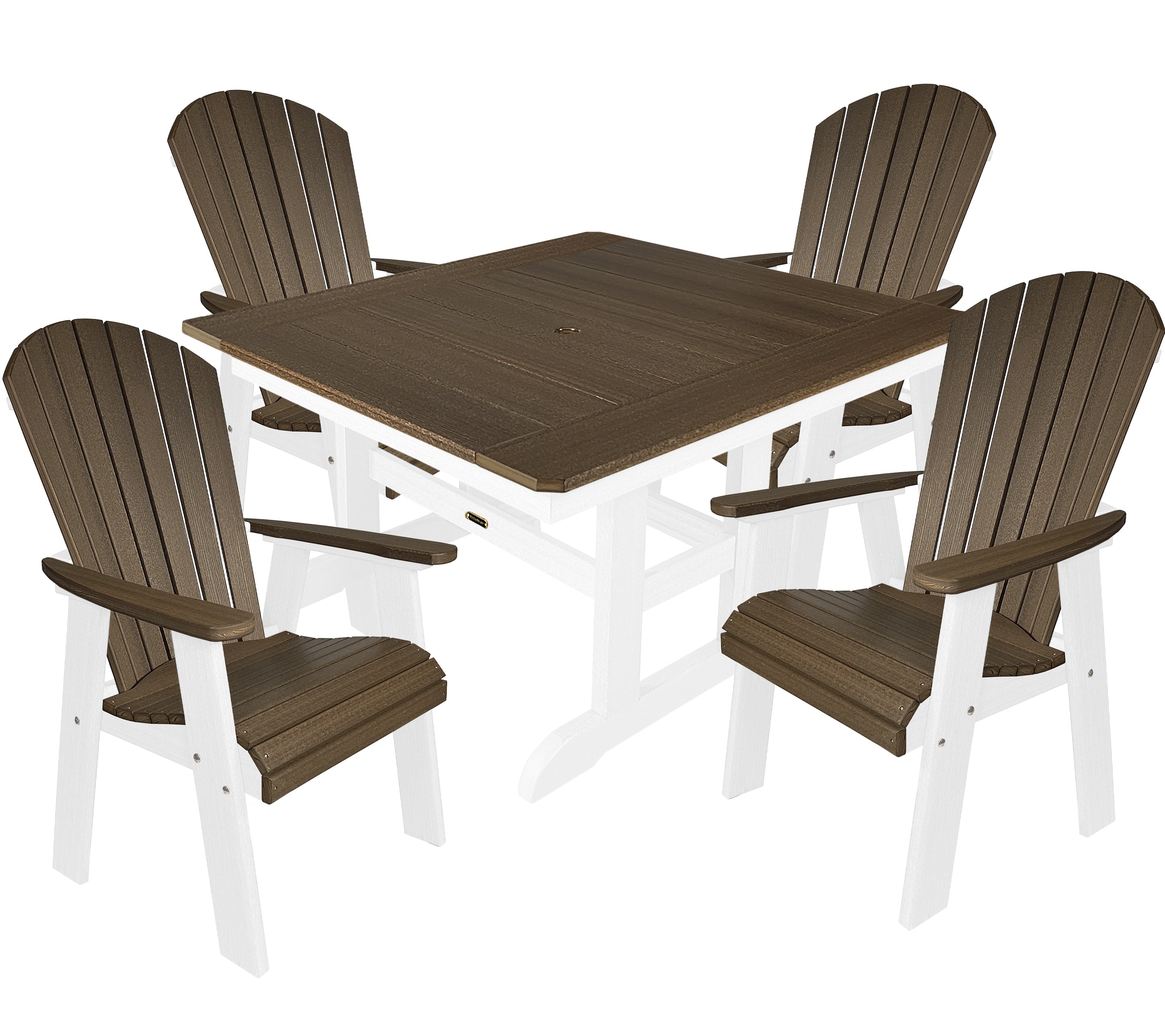 5-Piece Oceanview Adirondack Dining Set - Fully Assembled