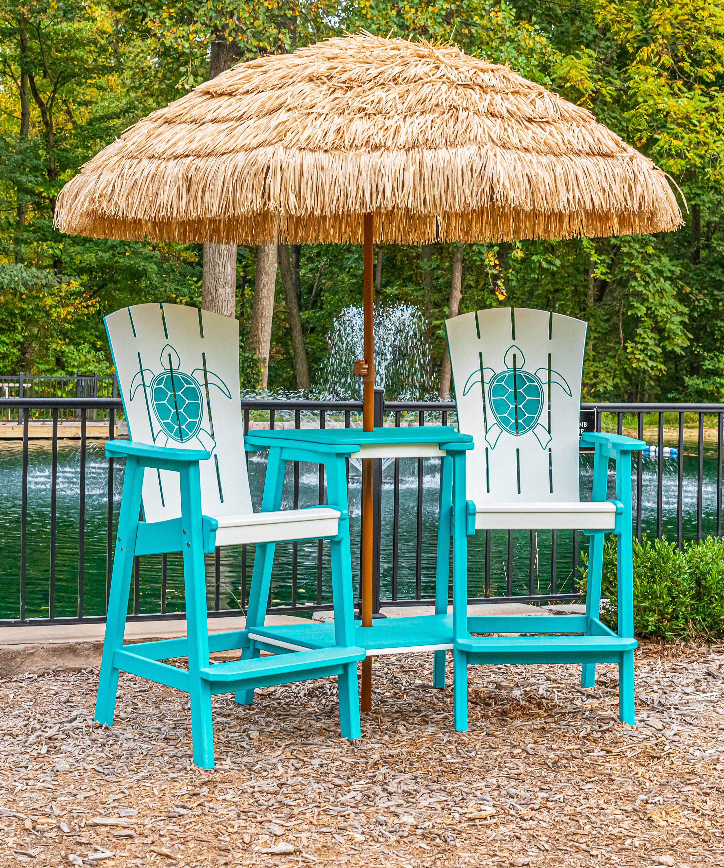 DURAWEATHER POLY® Oasis Bar Settee