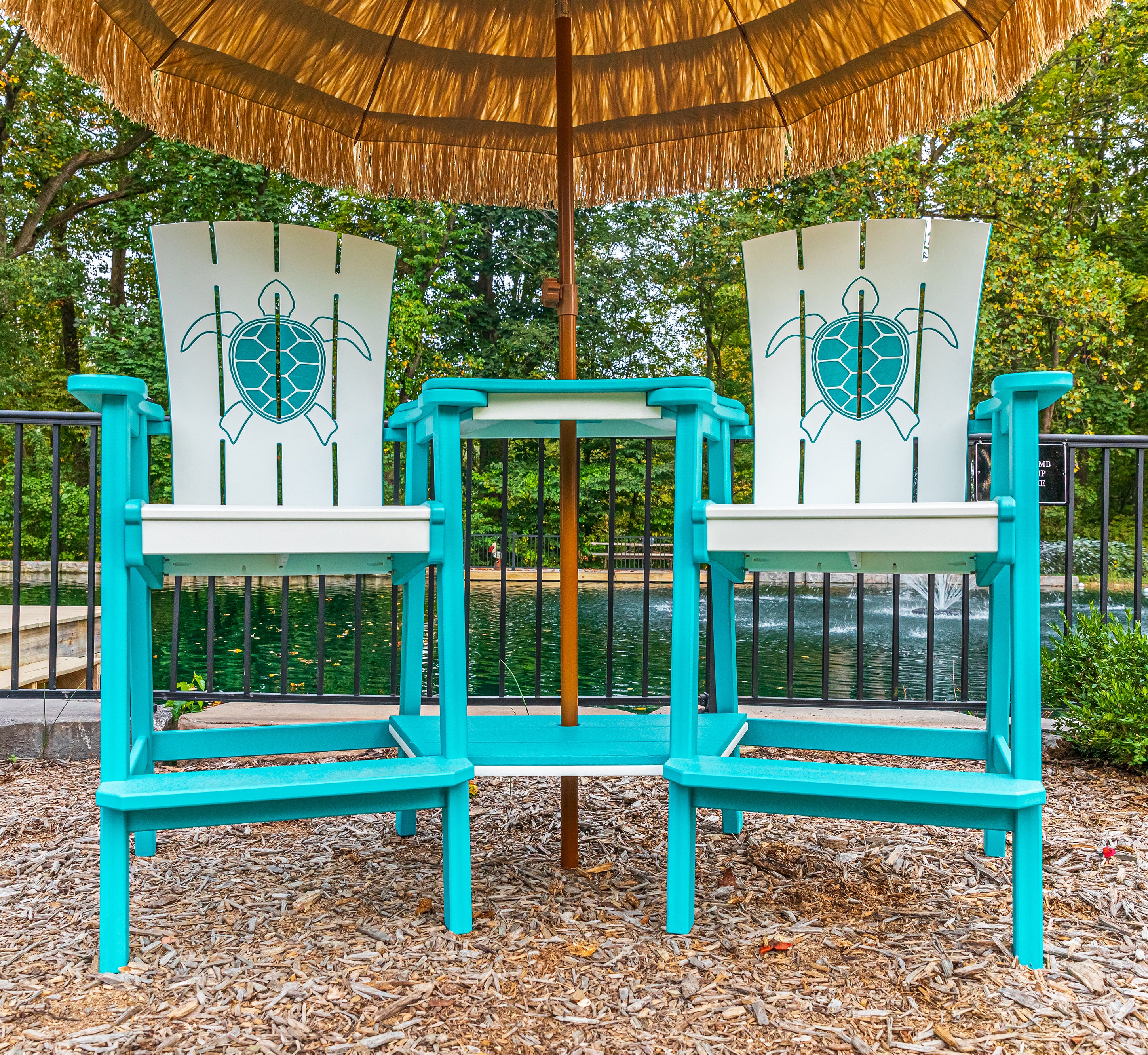 DURAWEATHER POLY® Oasis Bar Settee
