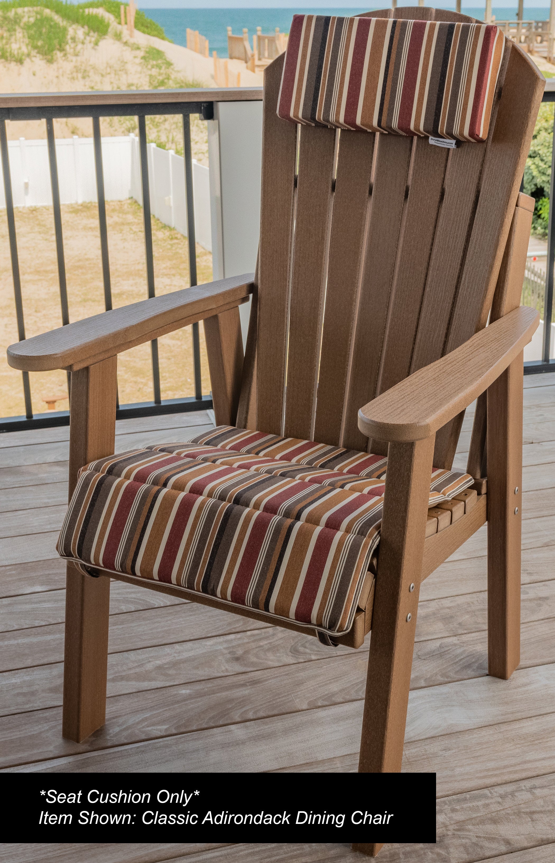 Dining, Counter, Rocker, & Glider Chair Seat Cushions Sunbrella® Fabric (18 Colors Options!)