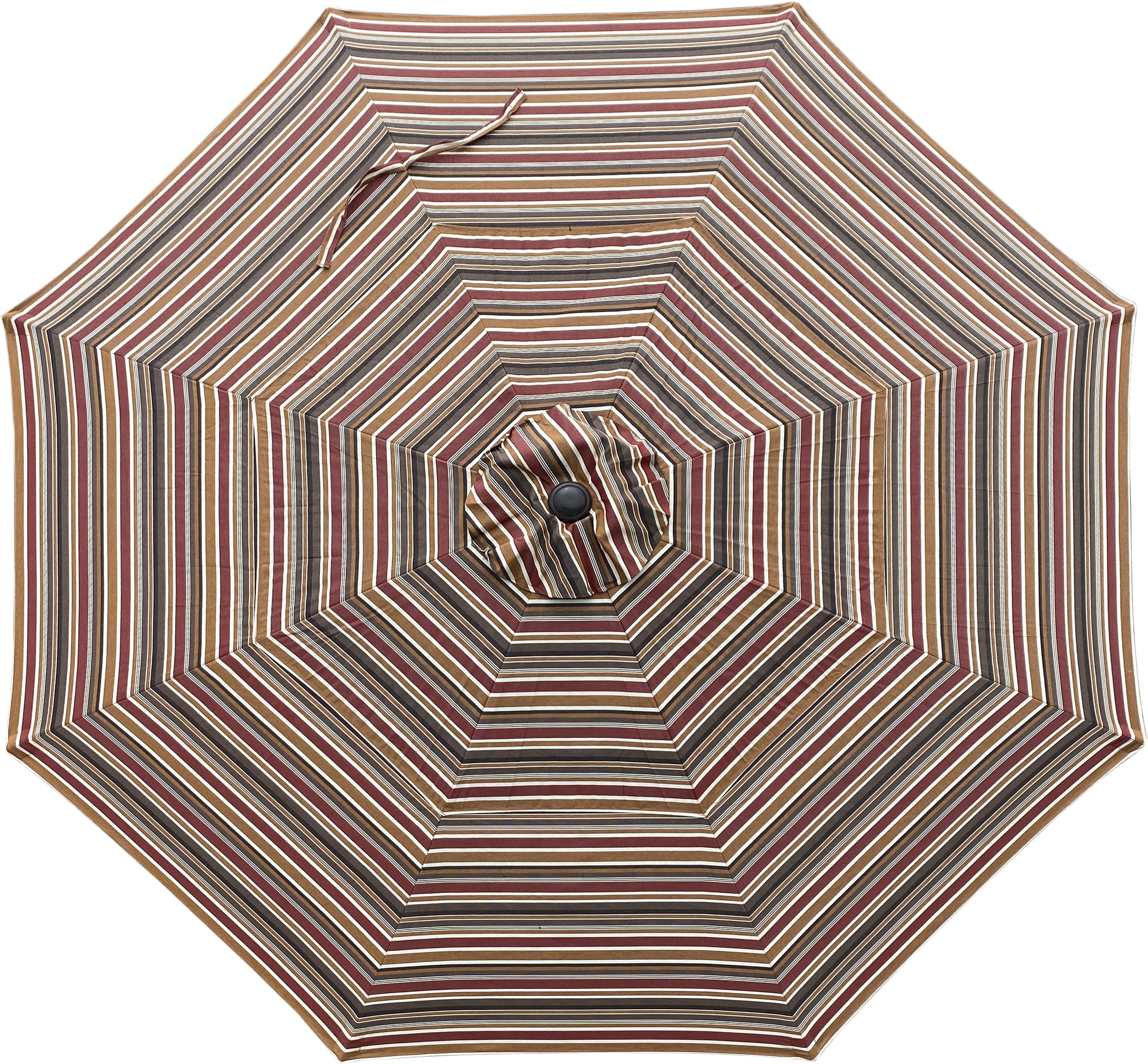 DURAWEATHER POLY® 9'ft Patio Umbrella Push Button Tilt Double Wind Vents Sunbrella Fabrics