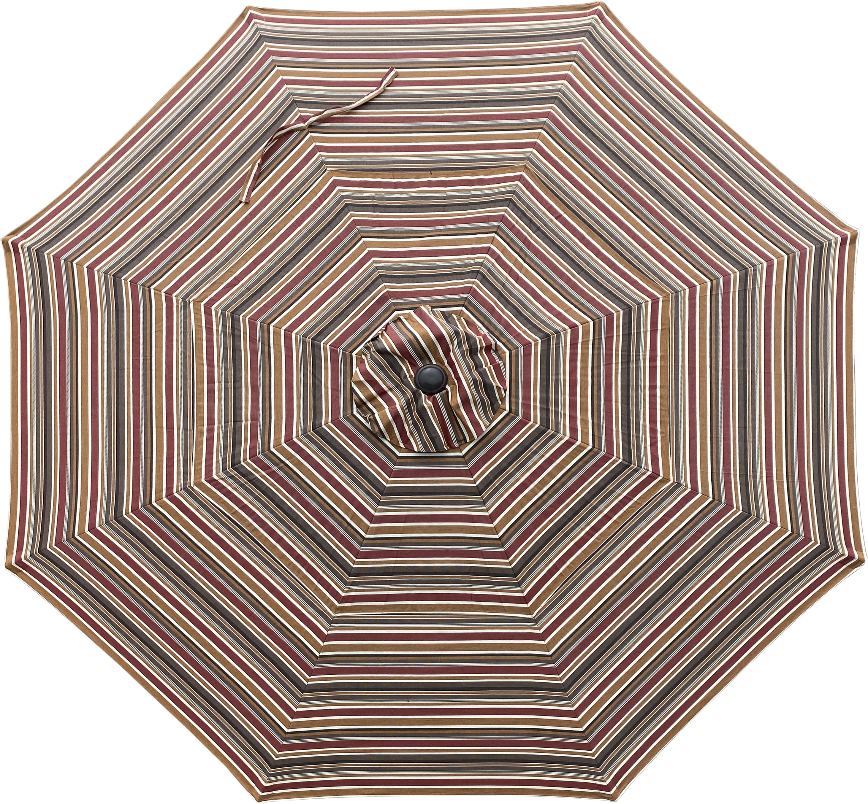 DURAWEATHER POLY® 9'ft Patio Umbrella Push Button Tilt Double Wind Vents Includes Base in Sunbrella Fabrics