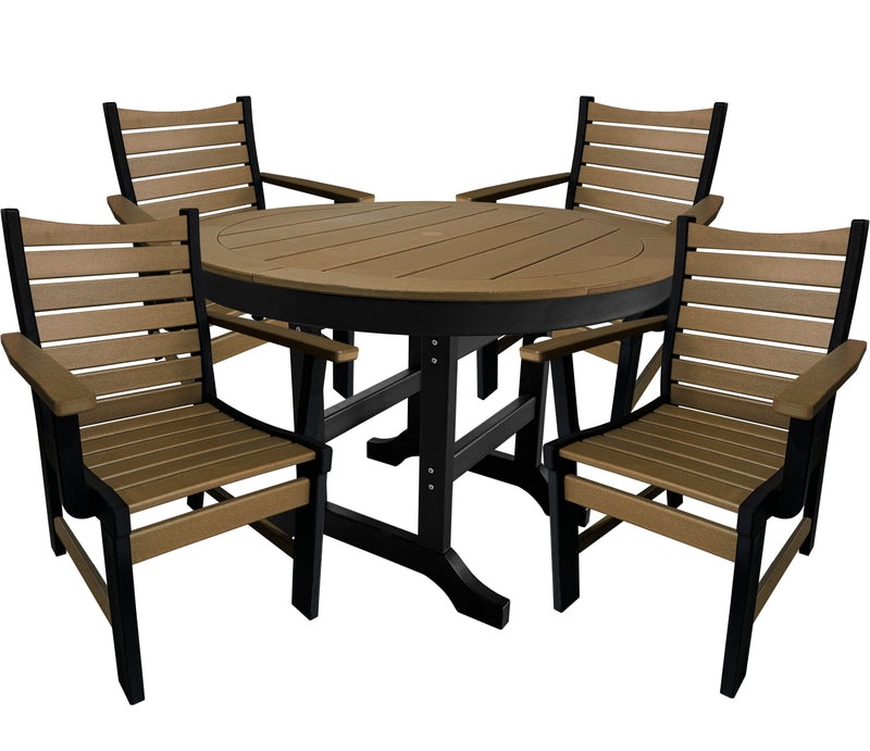 Brookshire 5 - Piece Round Dining Set