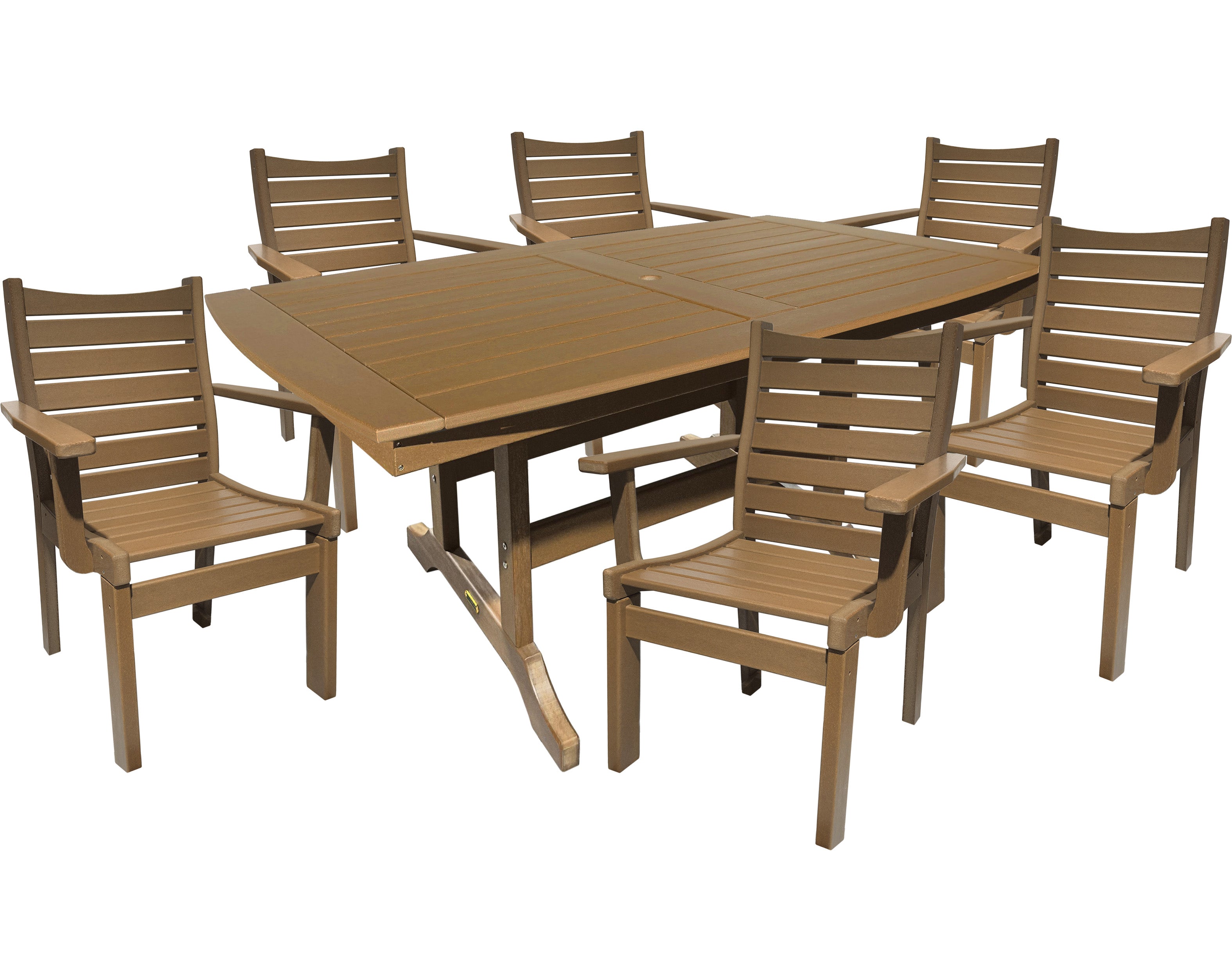 DURAWEATHER POLY® 7-Piece Brookshire Dining Table Set