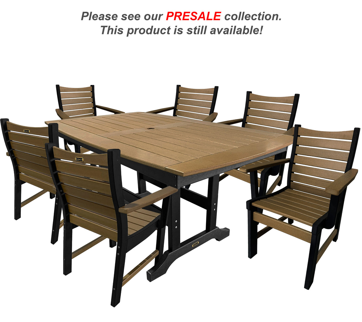 7-Piece Brookshire Dining Table Set (Presale)