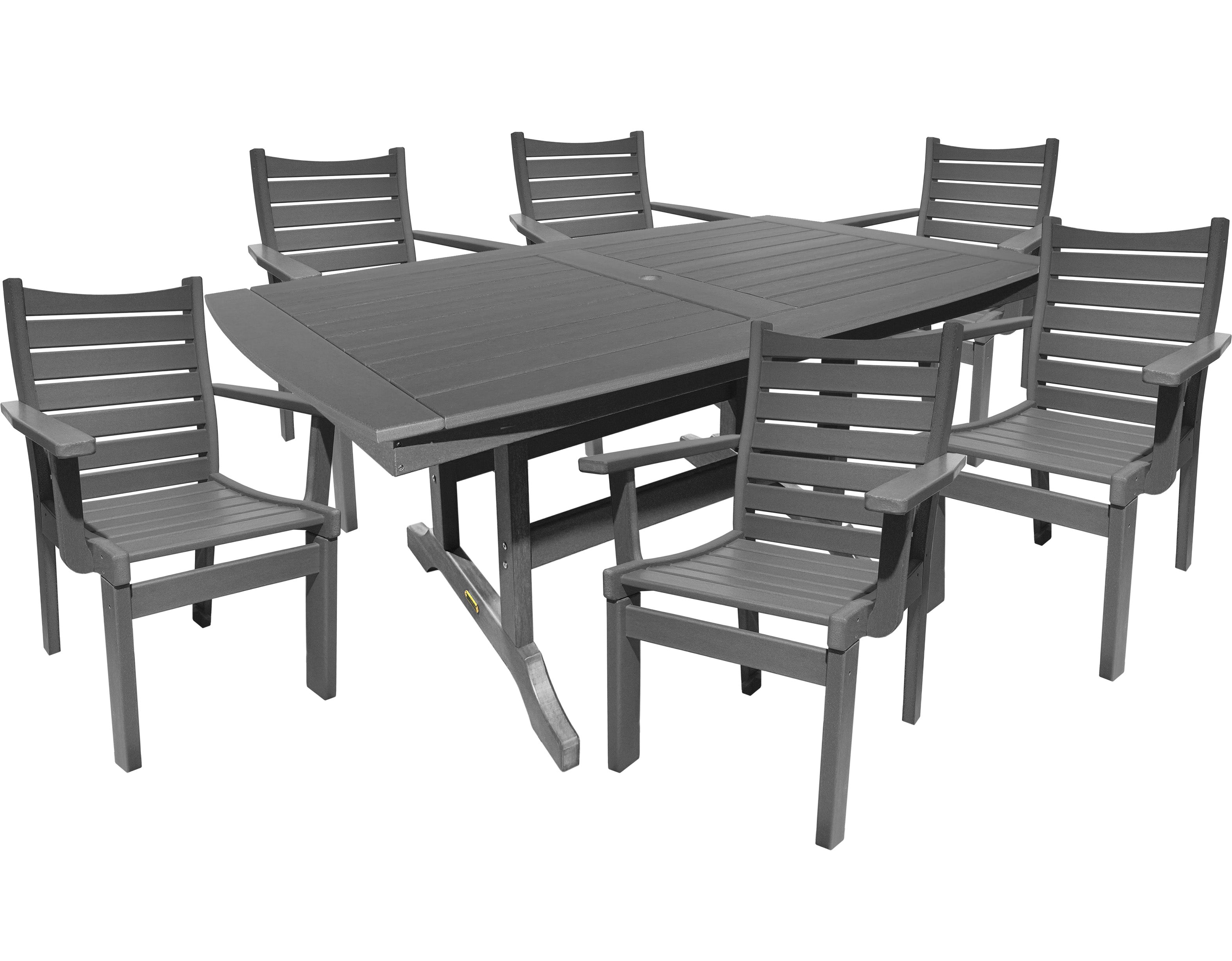 DURAWEATHER POLY® 7-Piece Brookshire Dining Table Set