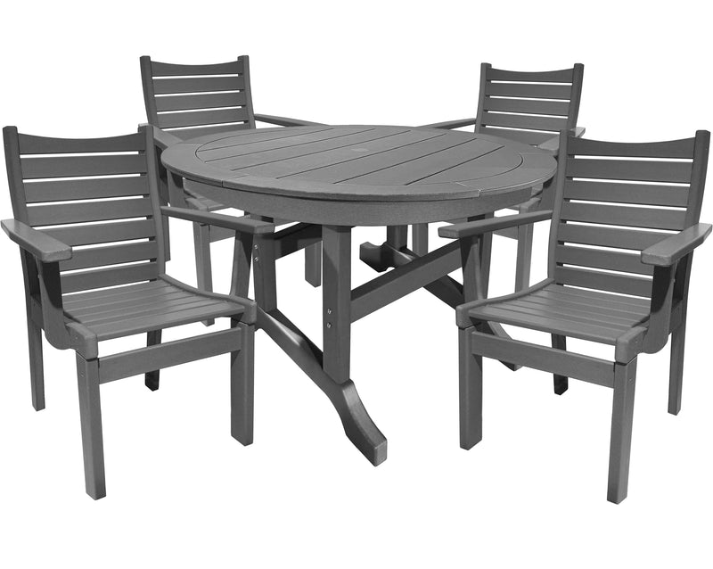 DURAWEATHER POLY® 5-Piece Brookshire Dining Table Set