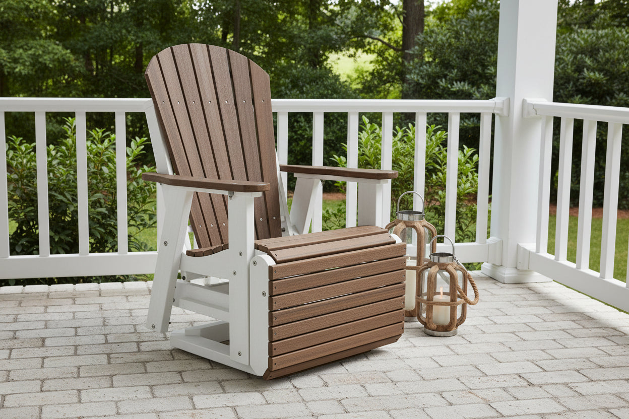 Swivel And Reclining  King Size Adirondack Chair
