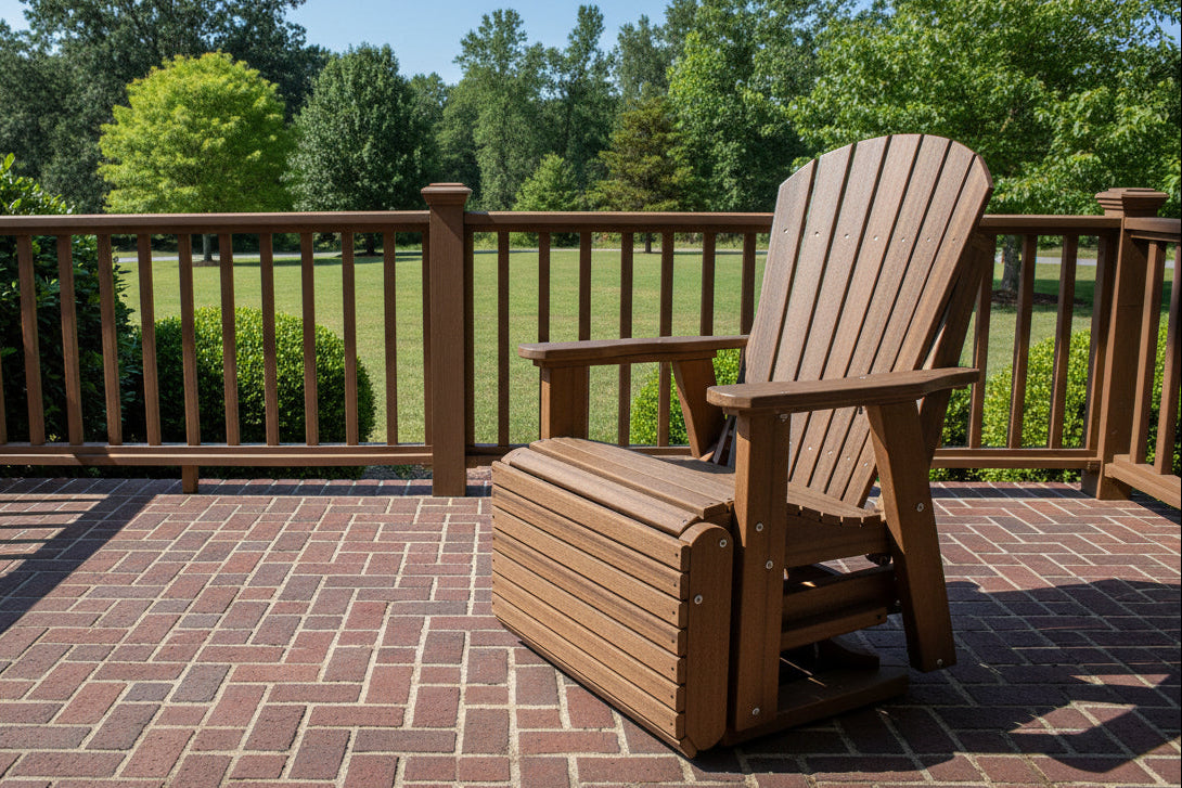 Swivel And Reclining  King Size Adirondack Chair