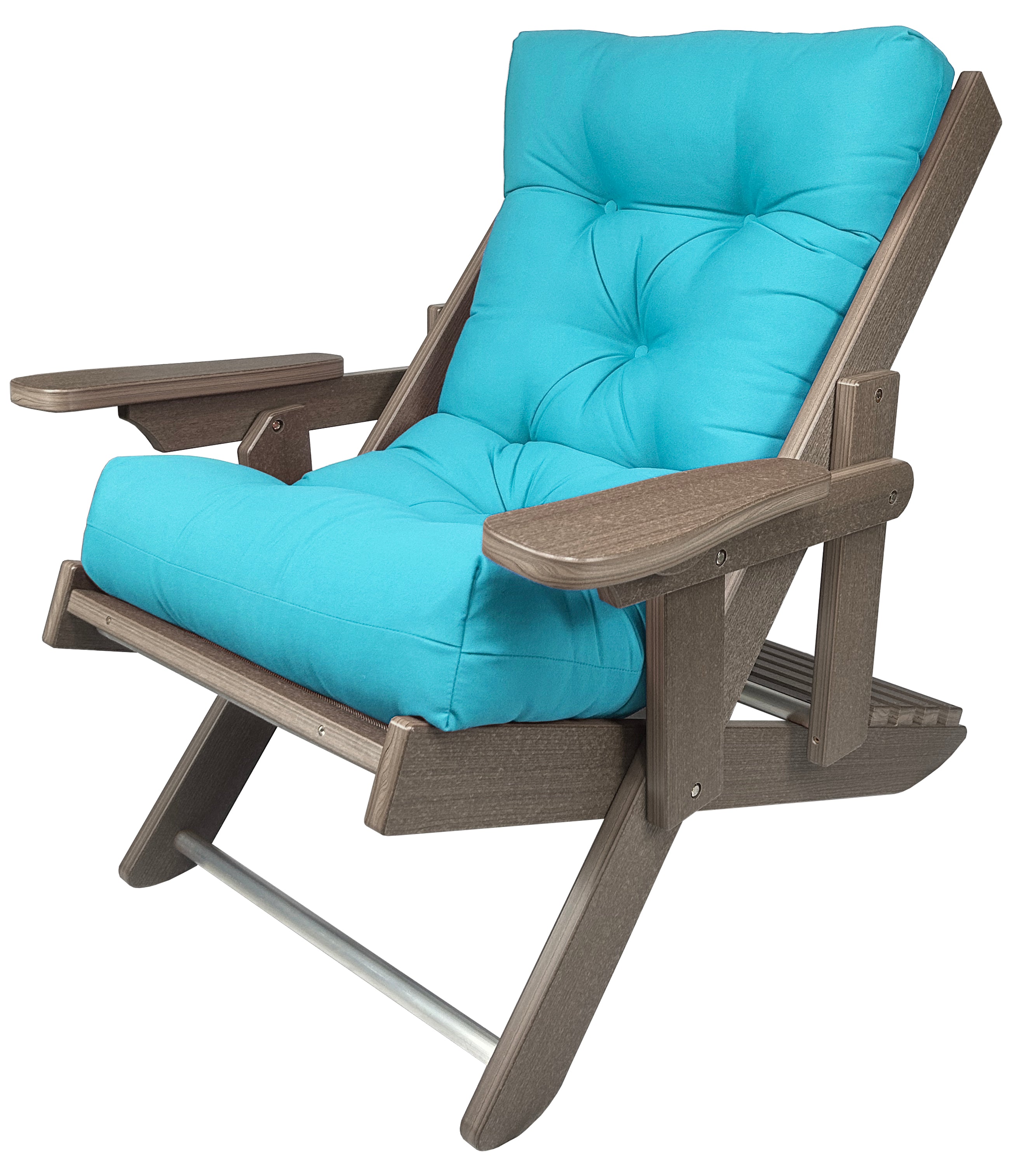 Original Cloud Comfort Folding & Reclining Chair (Wood Grain Texture)