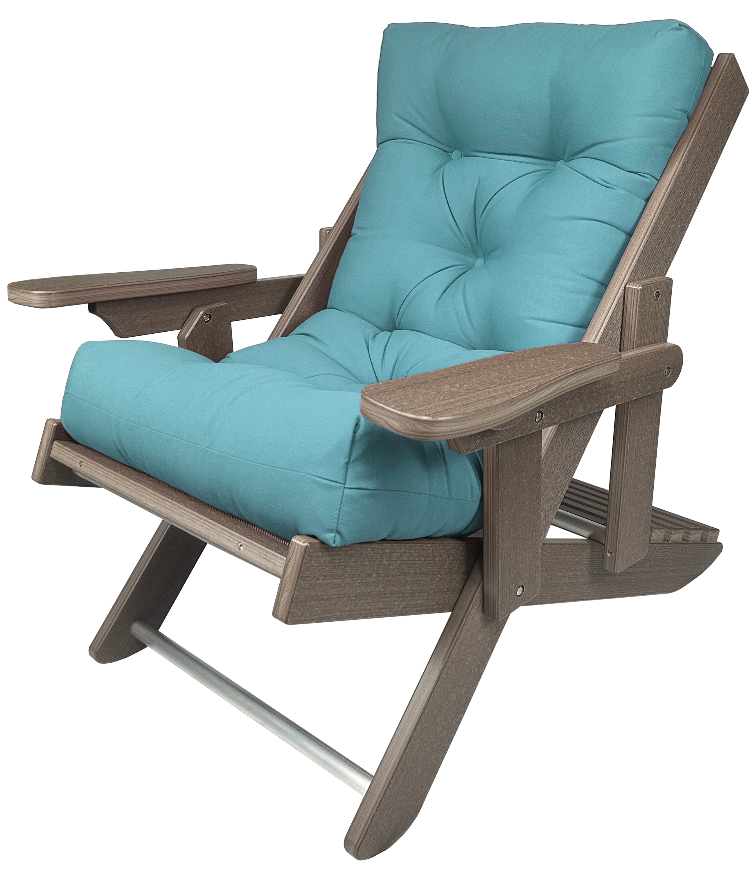 Original Cloud Comfort Folding & Reclining Chair (Wood Grain Texture)