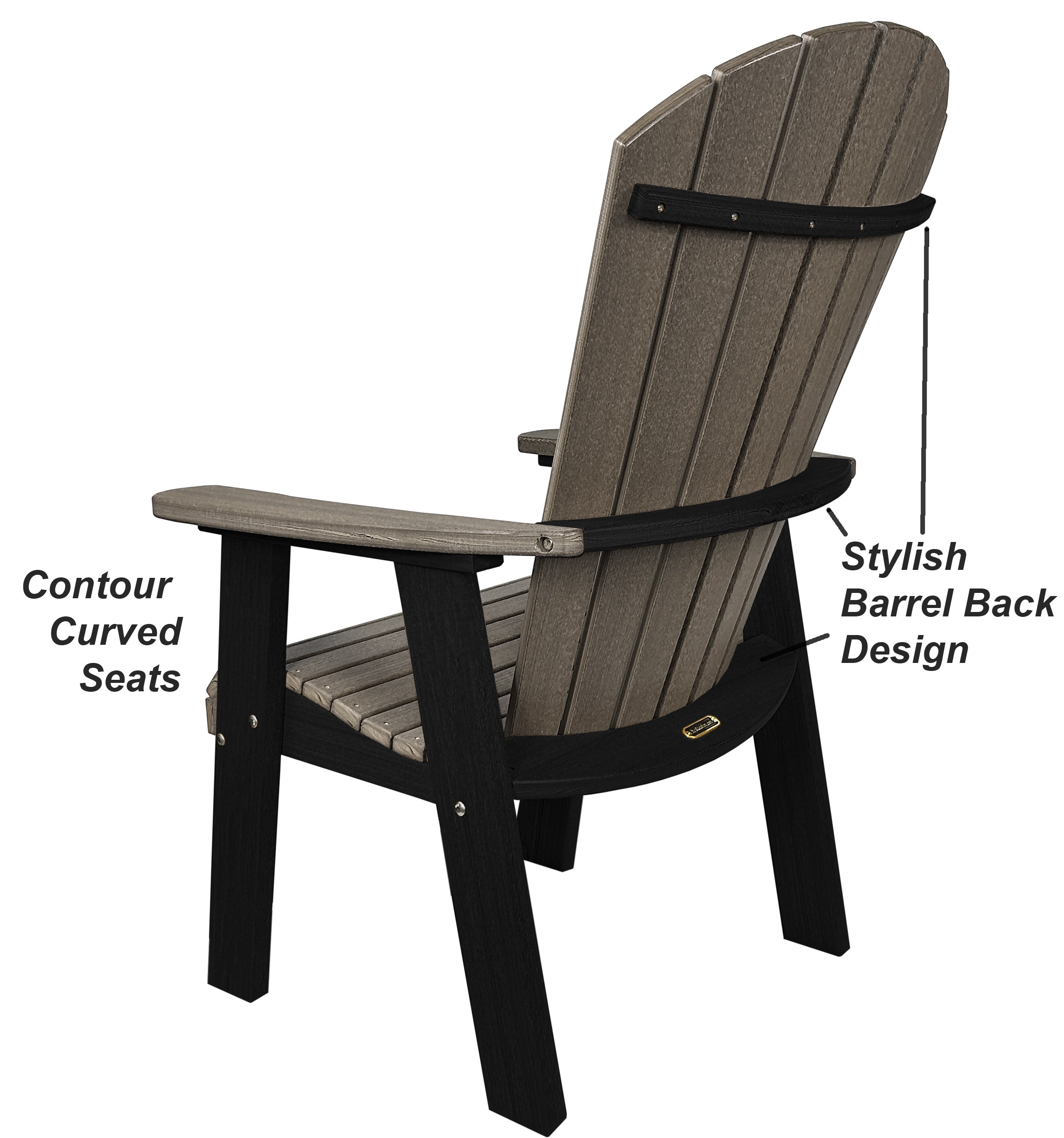 5-Piece Oceanview Adirondack Dining Set - Fully Assembled