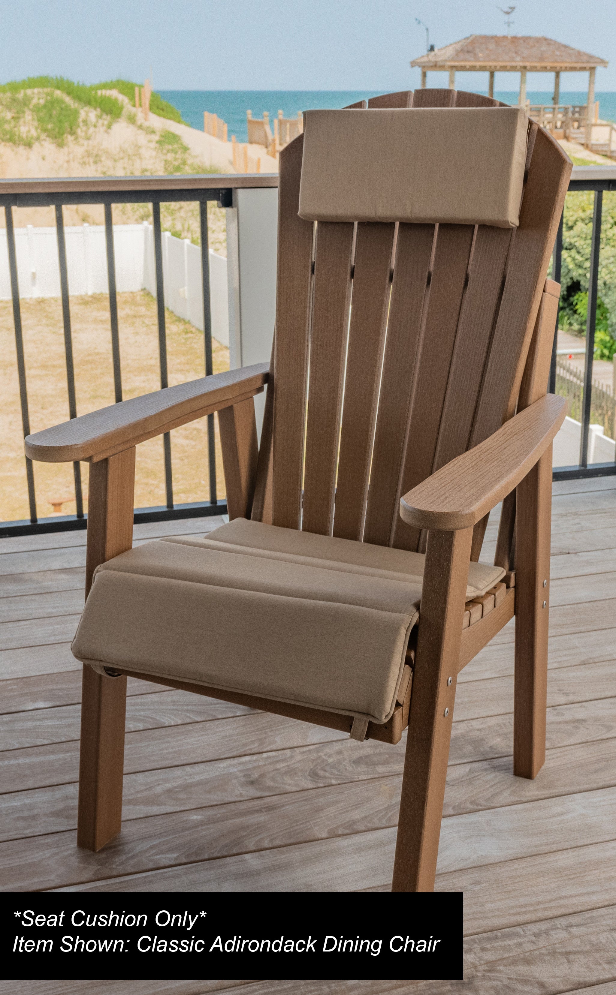 Dining, Counter, Rocker, & Glider Chair Seat Cushions Sunbrella® Fabric (18 Colors Options!)