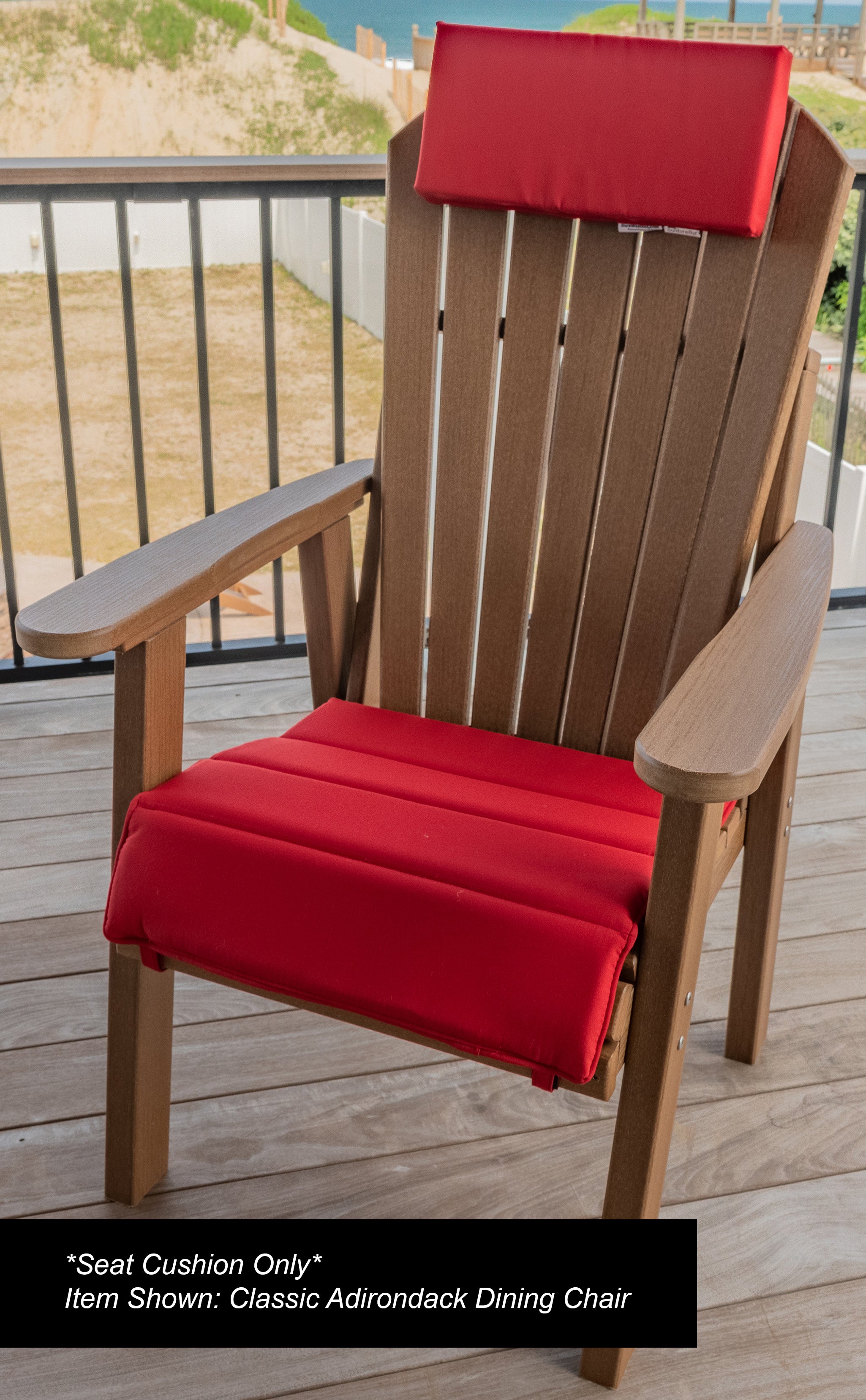 Dining, Counter, Rocker, & Glider Chair Seat Cushions Sunbrella® Fabric (18 Colors Options!)