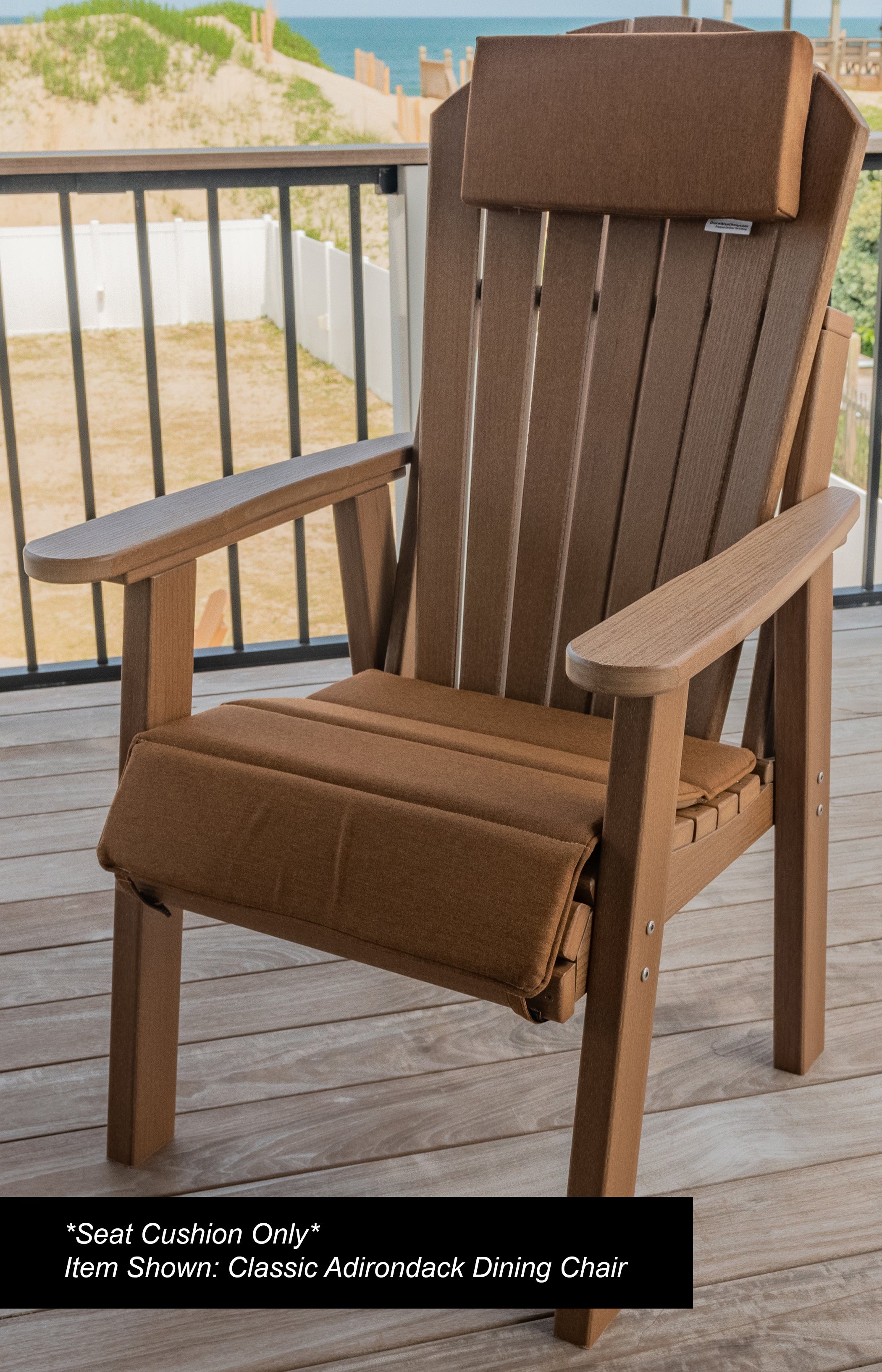 Dining, Counter, Rocker, & Glider Chair Seat Cushions Sunbrella® Fabric (18 Colors Options!)