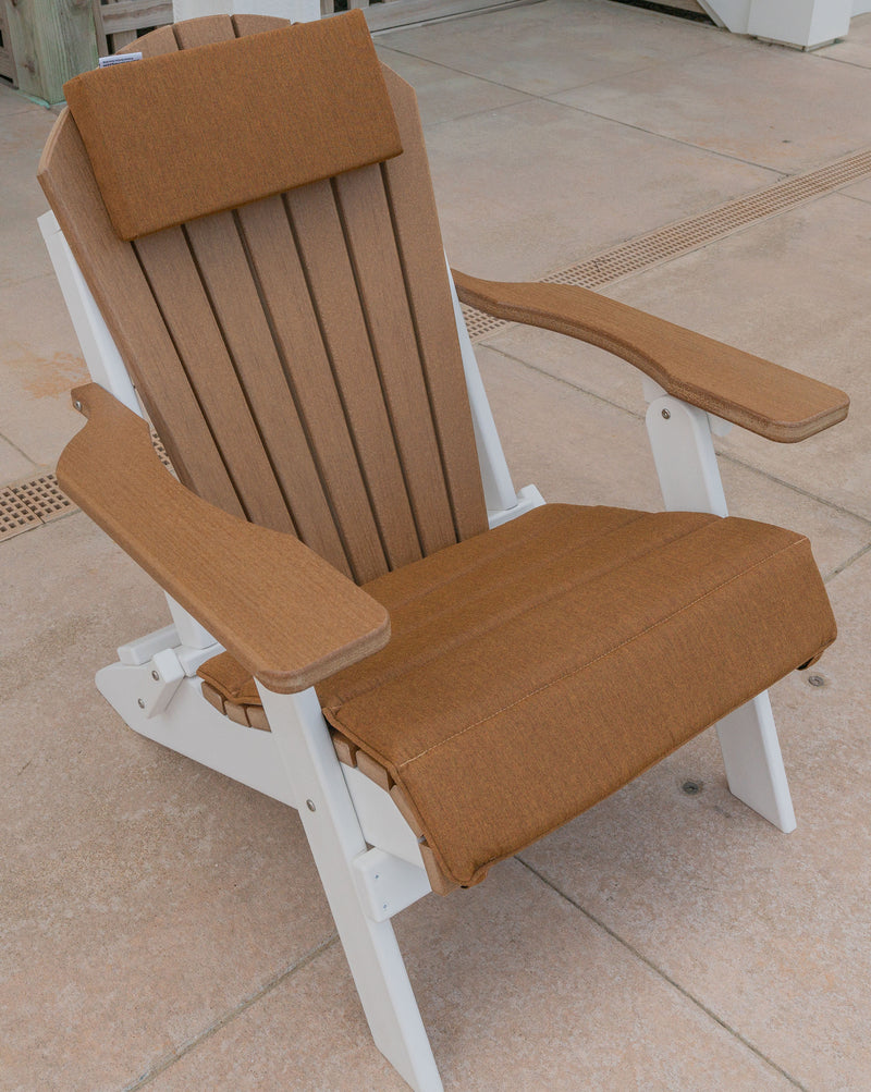 Folding And Stationary Adirondack Chair Seat Cushions Sunbrella® Fabric (18 Colors Options!)