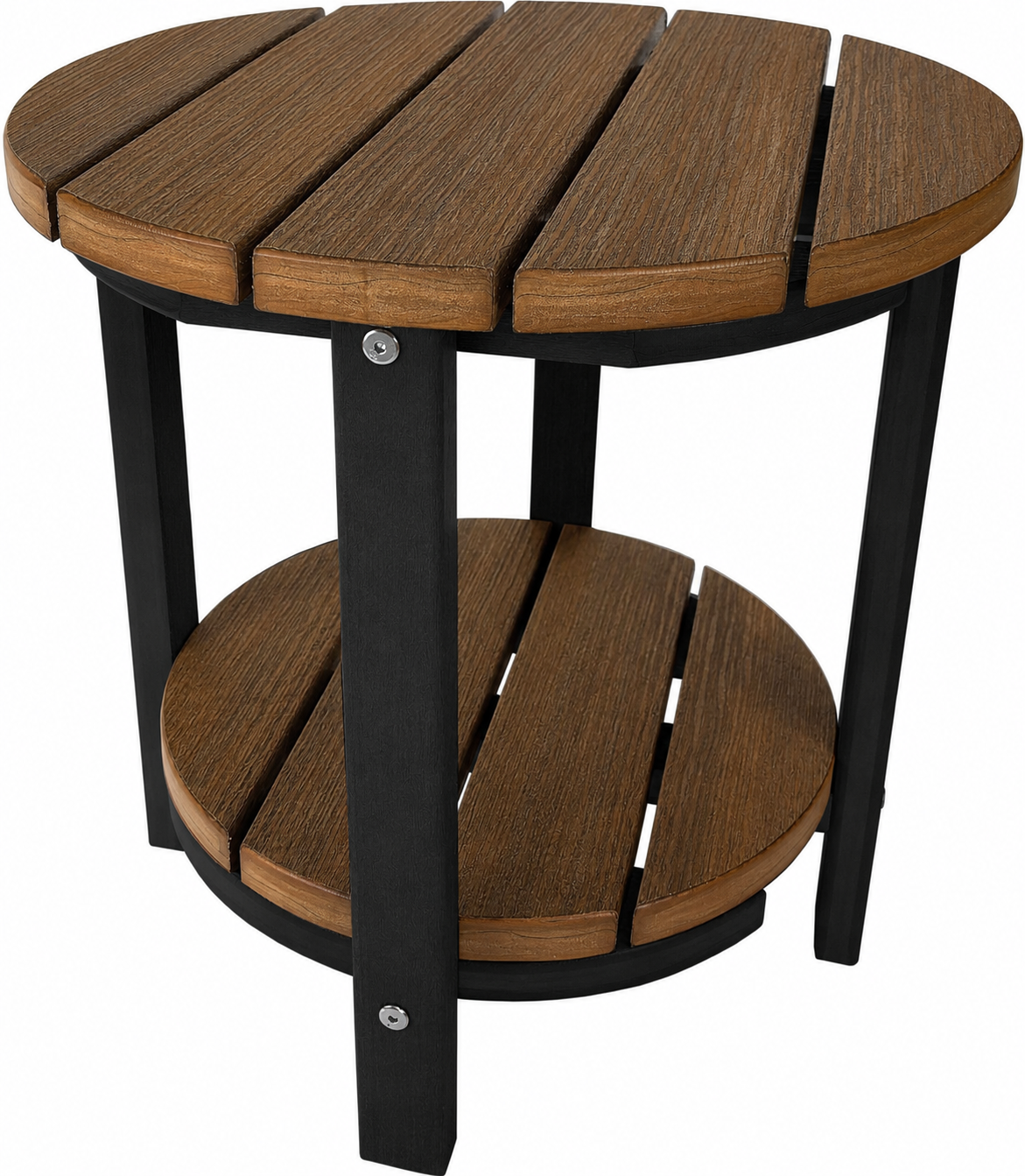 Side Table 18" Round Two Tier