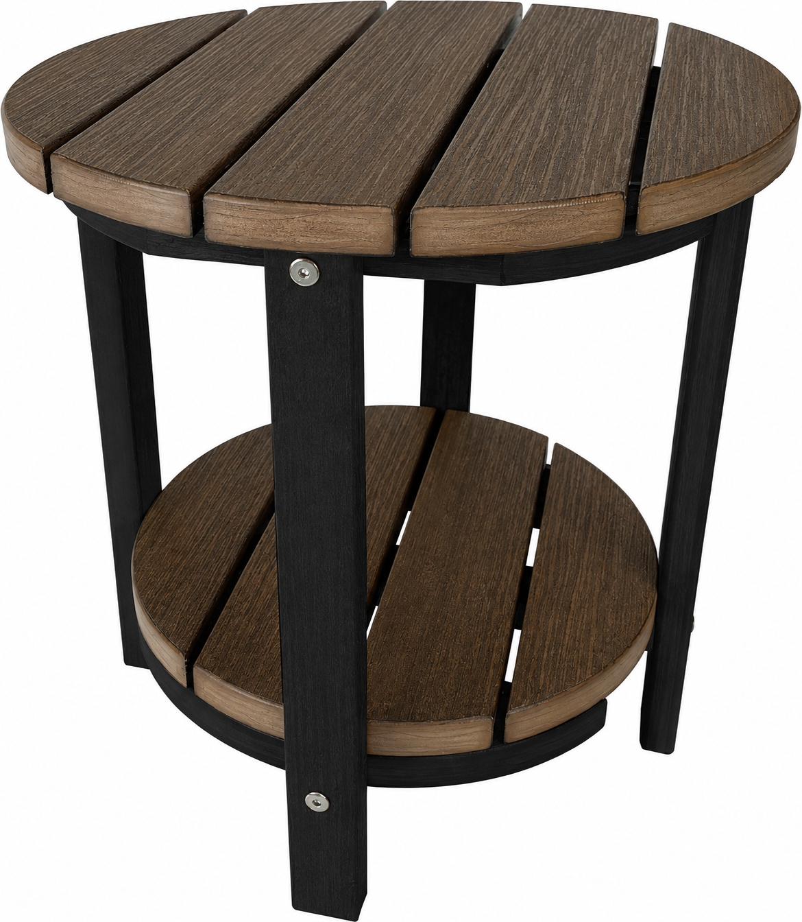 Side Table 18" Round Two Tier