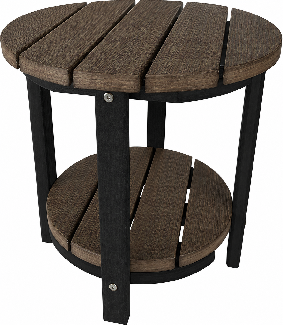 Side Table 18" Round Two Tier