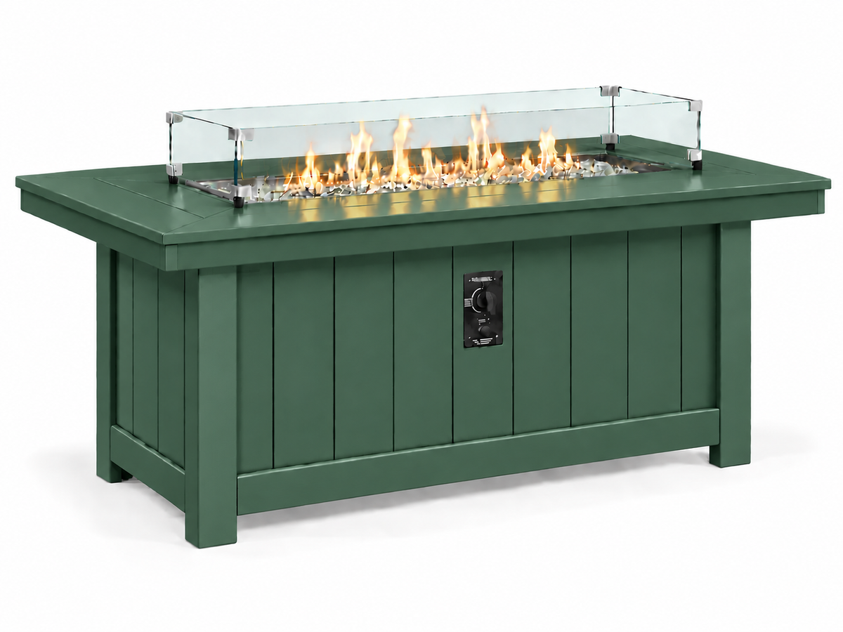 64x34" Nantucket Fire Pit Table