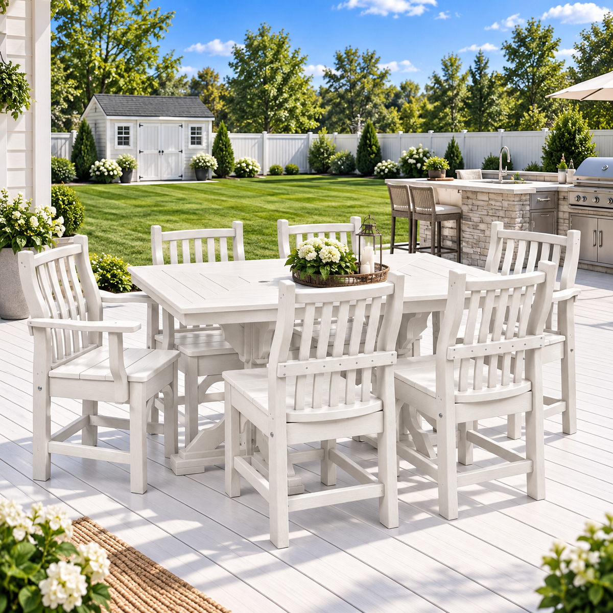 7-Piece Newport Dining Table Set