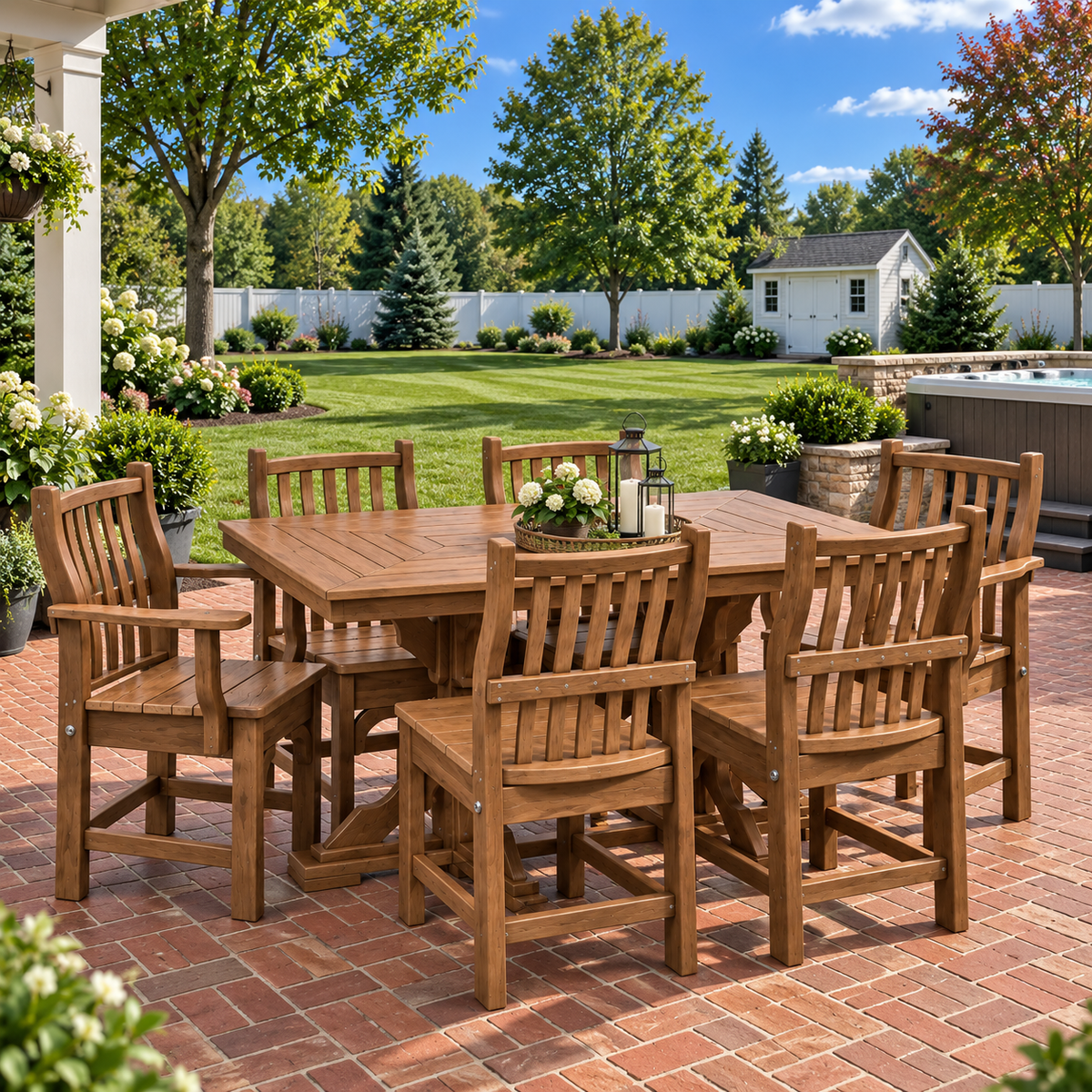 7-Piece Newport Dining Table Set