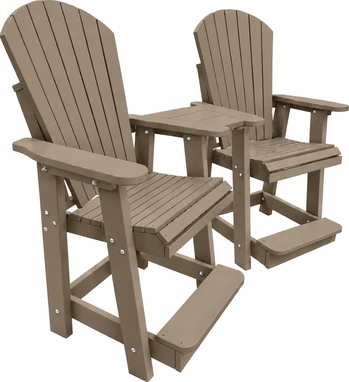 Lakeside Counter Height Tete-a-tete