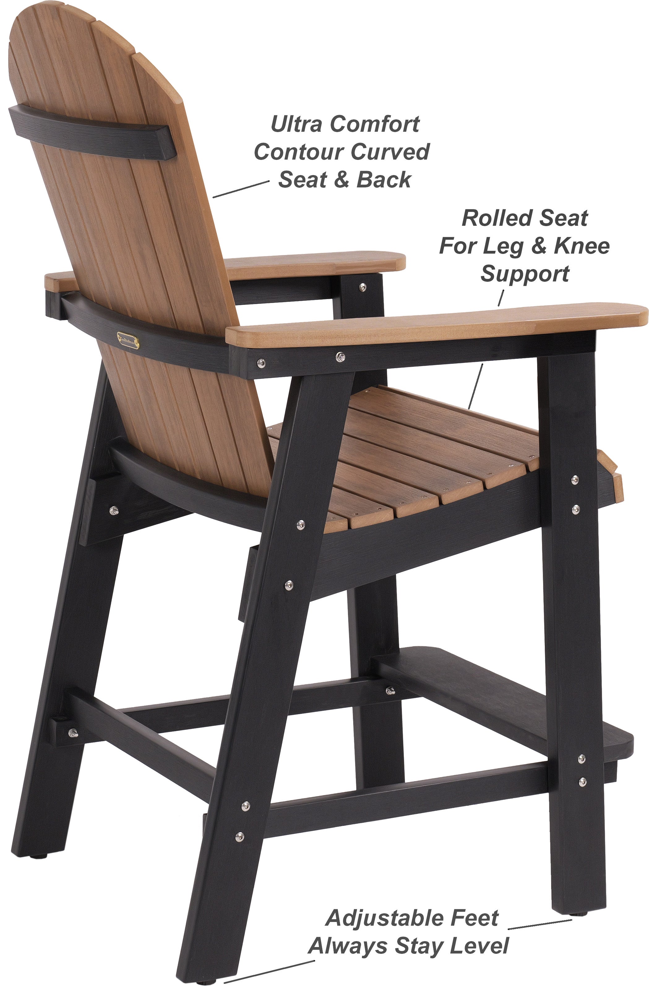 DURAWEATHER POLY® 5-Piece Outdoor Counter Height Dining Table Set