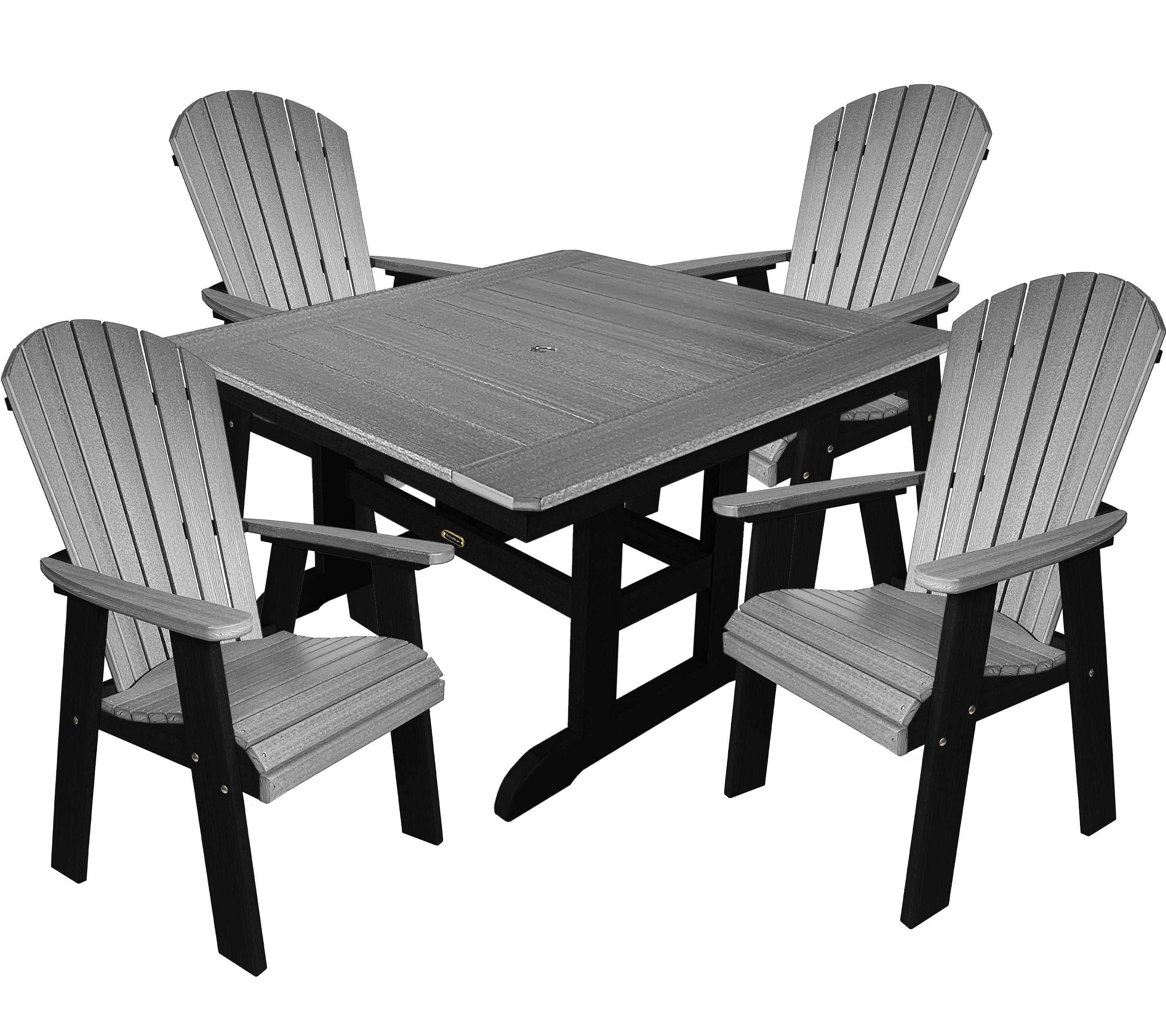 5-Piece Oceanview Adirondack Dining Set - Fully Assembled