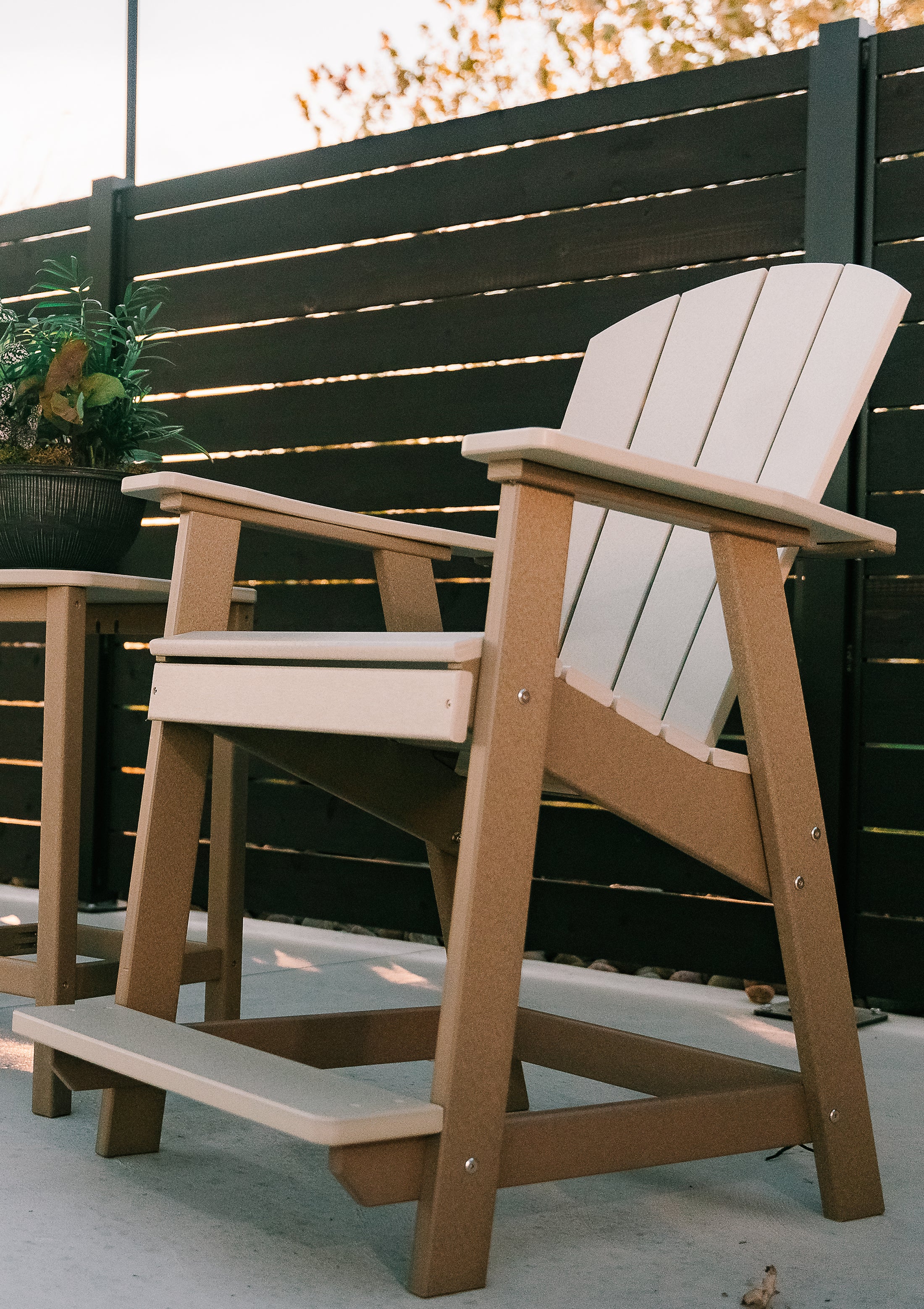 Maybeck Adirondack Counter Chair