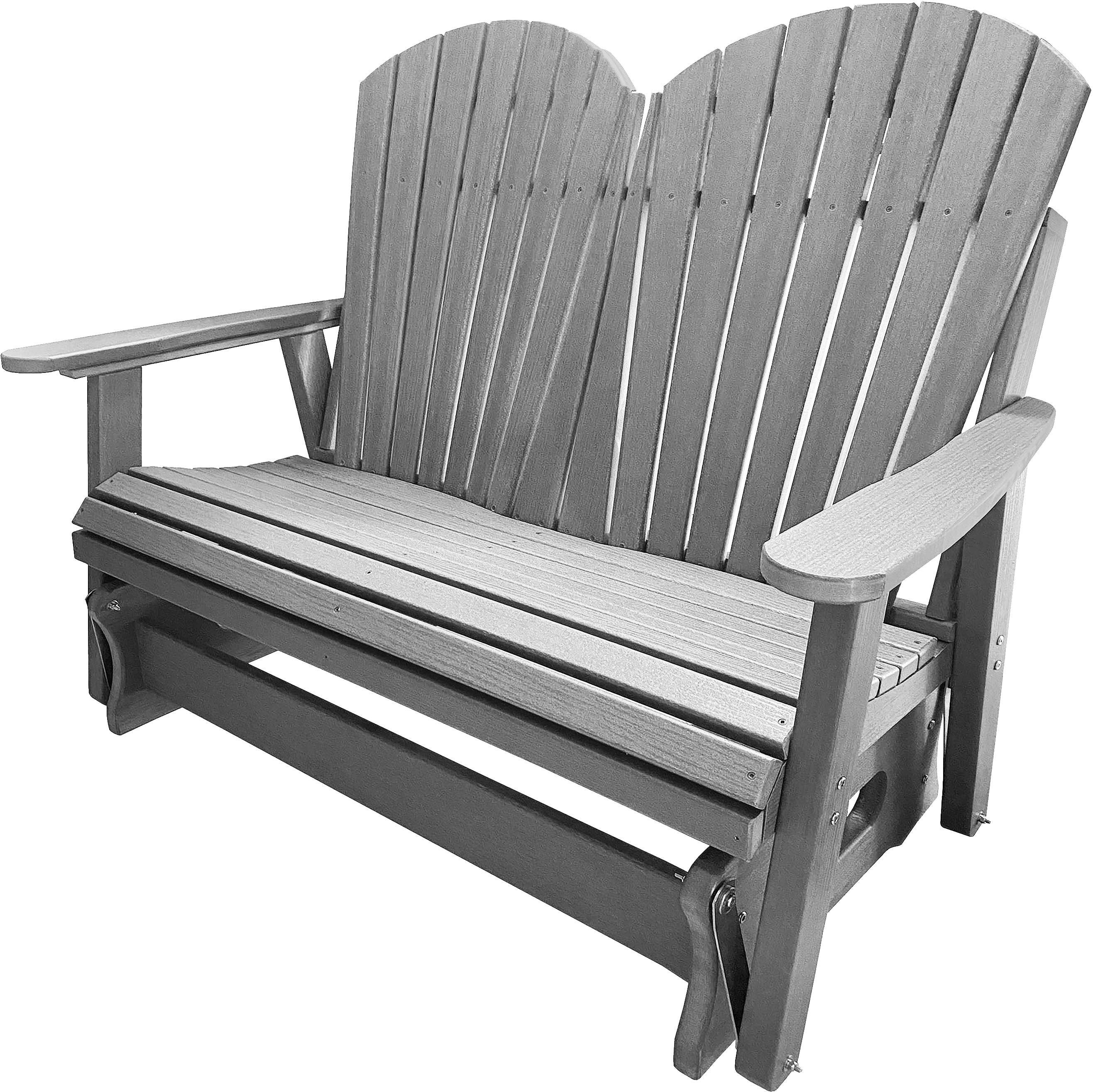 DURAWEATHER POLY® Adirondack Loveseat Double Glider